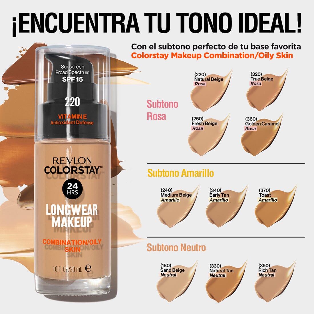 Revlon ColorStay Liquid Makeup for Combination to Oily Skin - Shade 150 Buff | Long-Lasting Full Coverage Foundation | Oil-Free & Matte Finish | Perfect for Daily Wear & Special Occasions