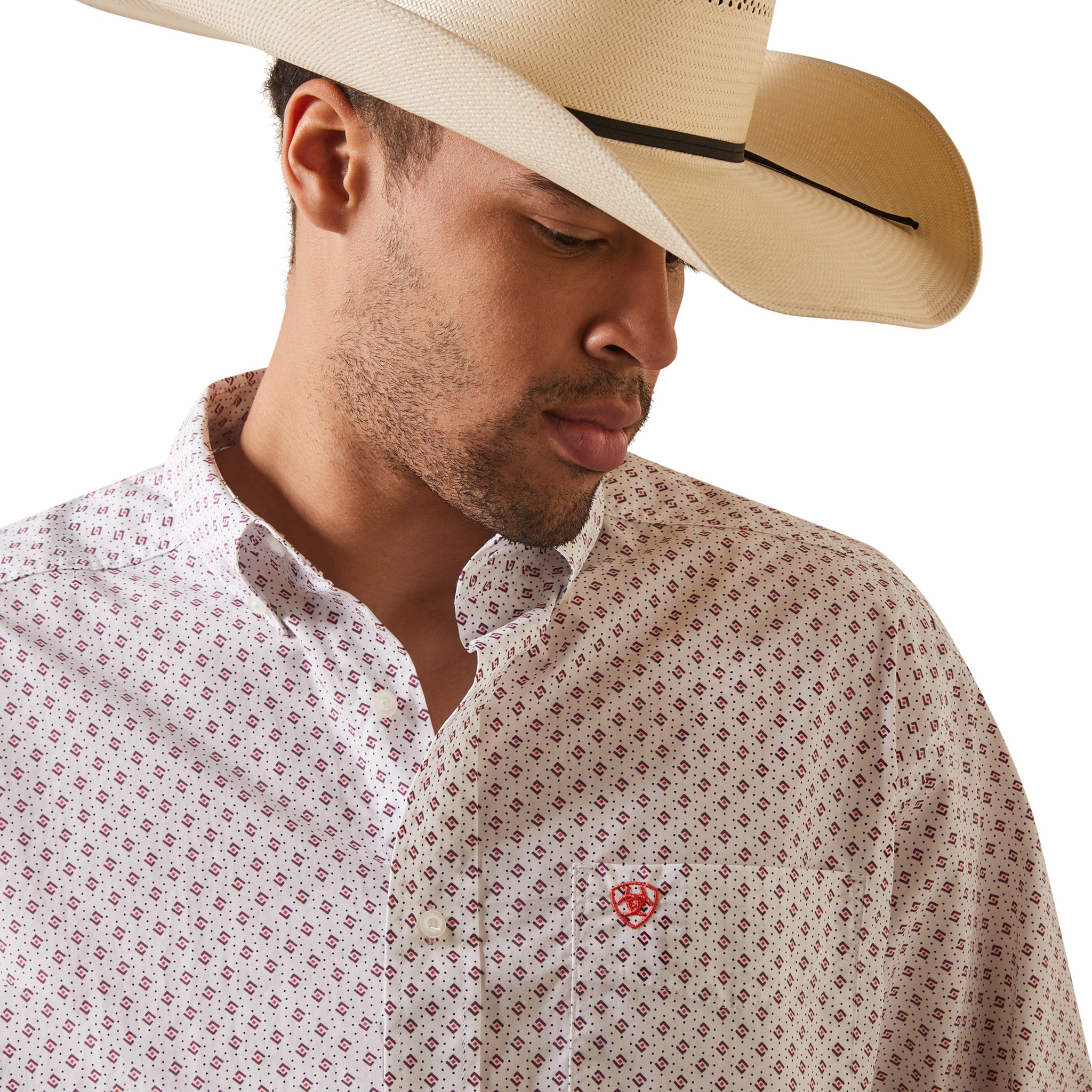 Ariat Men's Destin Classic Fit Long Sleeve Western Shirt - Comfortable Work & Casual Wear for Ranch, Riding & Outdoor Activities