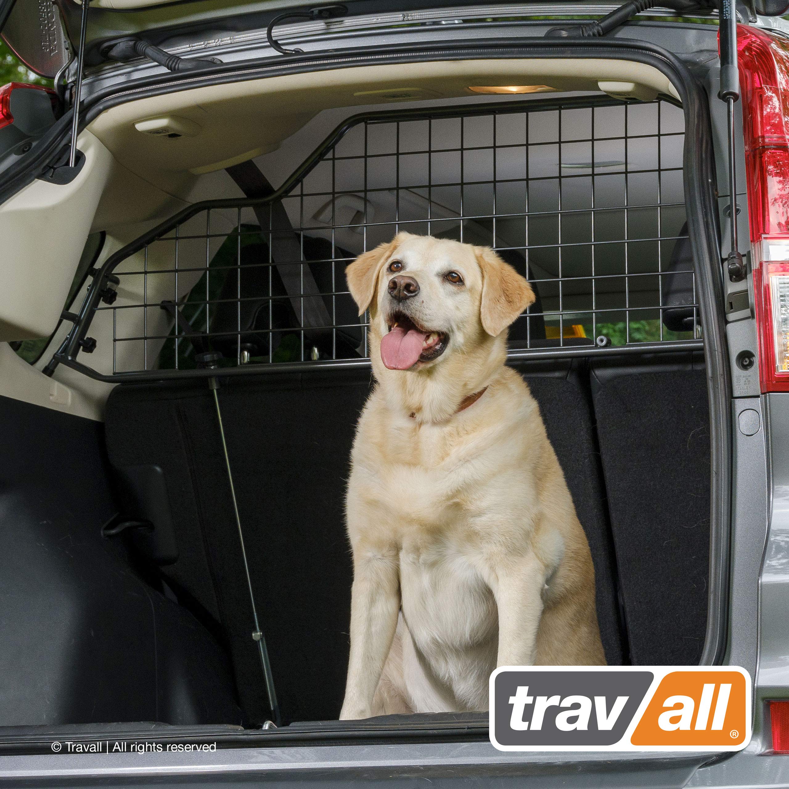 Travall Heavy Duty Dog Guard for Nissan Pathfinder (2014-2021) | Custom Fit Pet Barrier | Powder Coated Steel Mesh Cargo Divider | Perfect for Road Trips & Pet Safety