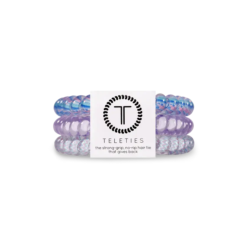 Orchid Oasis Small Hair Ties Pack - 12pcs Soft Elastic Hair Bands for Women & Girls - Perfect for Ponytails, Braids, Workouts & Everyday Use