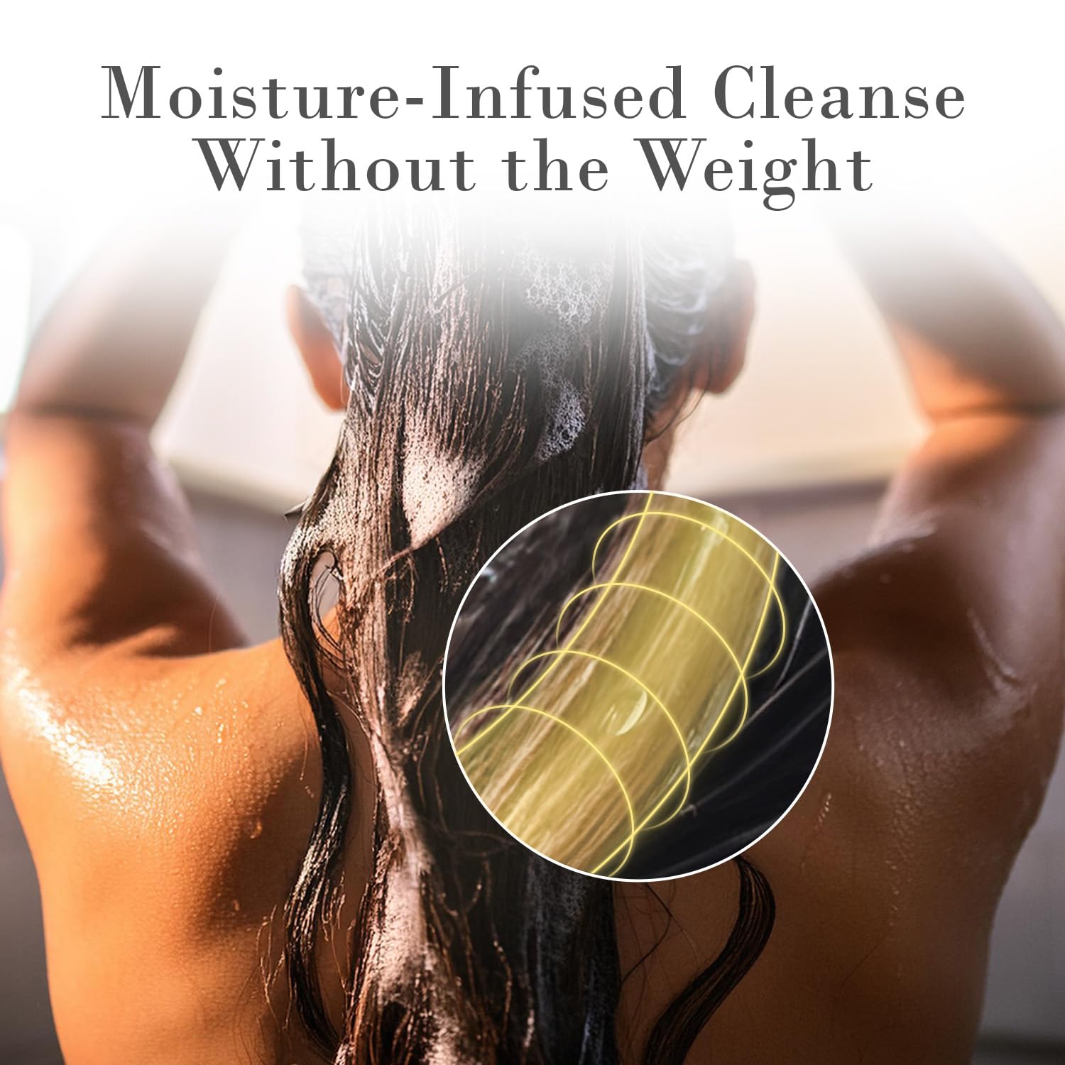 VoCÊ I Natural Hydrating Shampoo and Conditioner Set for Dry, Frizzy Hair - Moisture-Infused Vegan Hair Care for Normal to Thick Hair | Sulfate-Free, Cruelty-Free, Non-Toxic Formula (8.5oz/250ml) - Perfect for Daily Hydration & Salon-Quality Results at Home