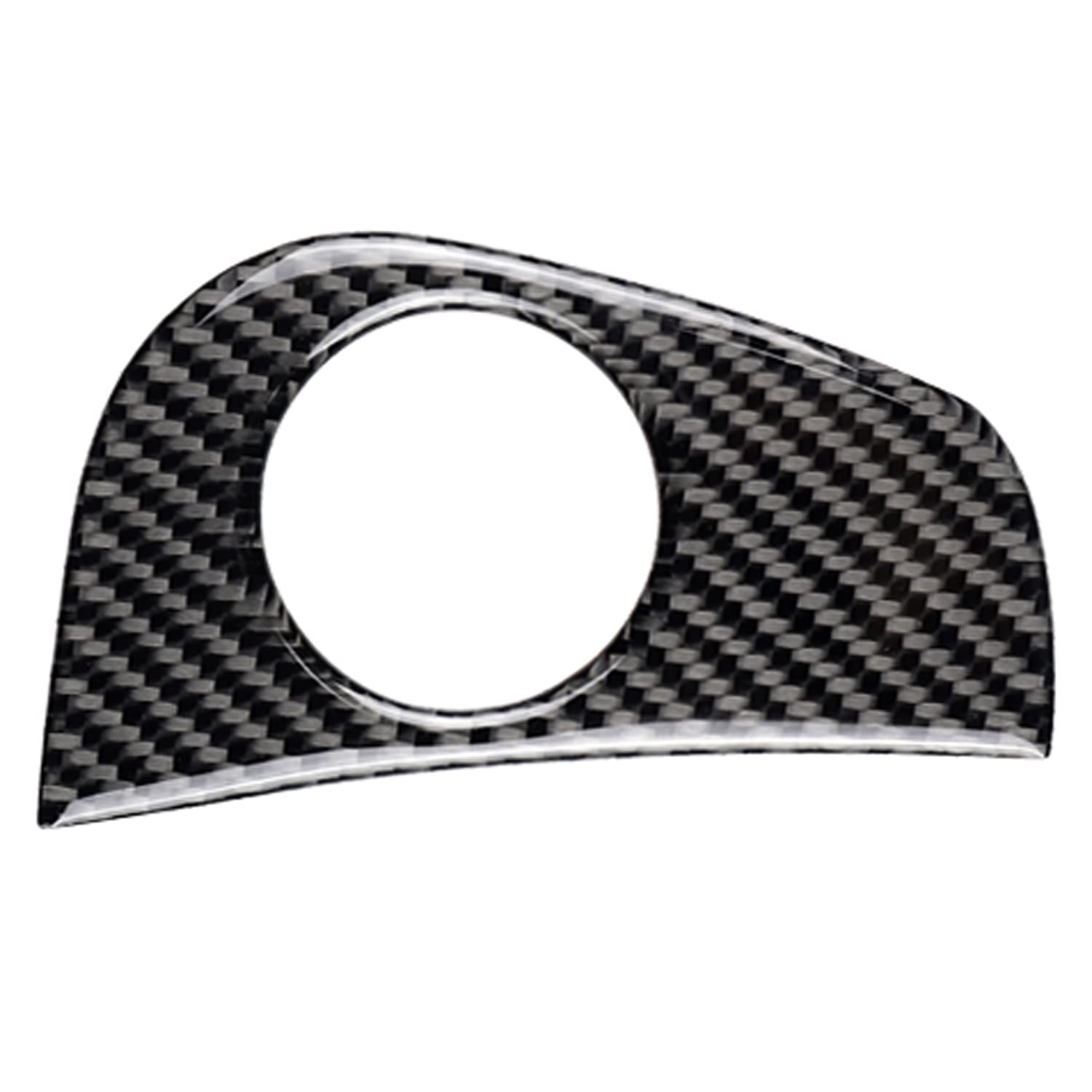 Real Carbon Fiber Key Hole Cover for Subaru WRX/WRX STI 2015-2021 - Premium Car Accessory (1pc) - Protect & Enhance Your Vehicle's Appearance