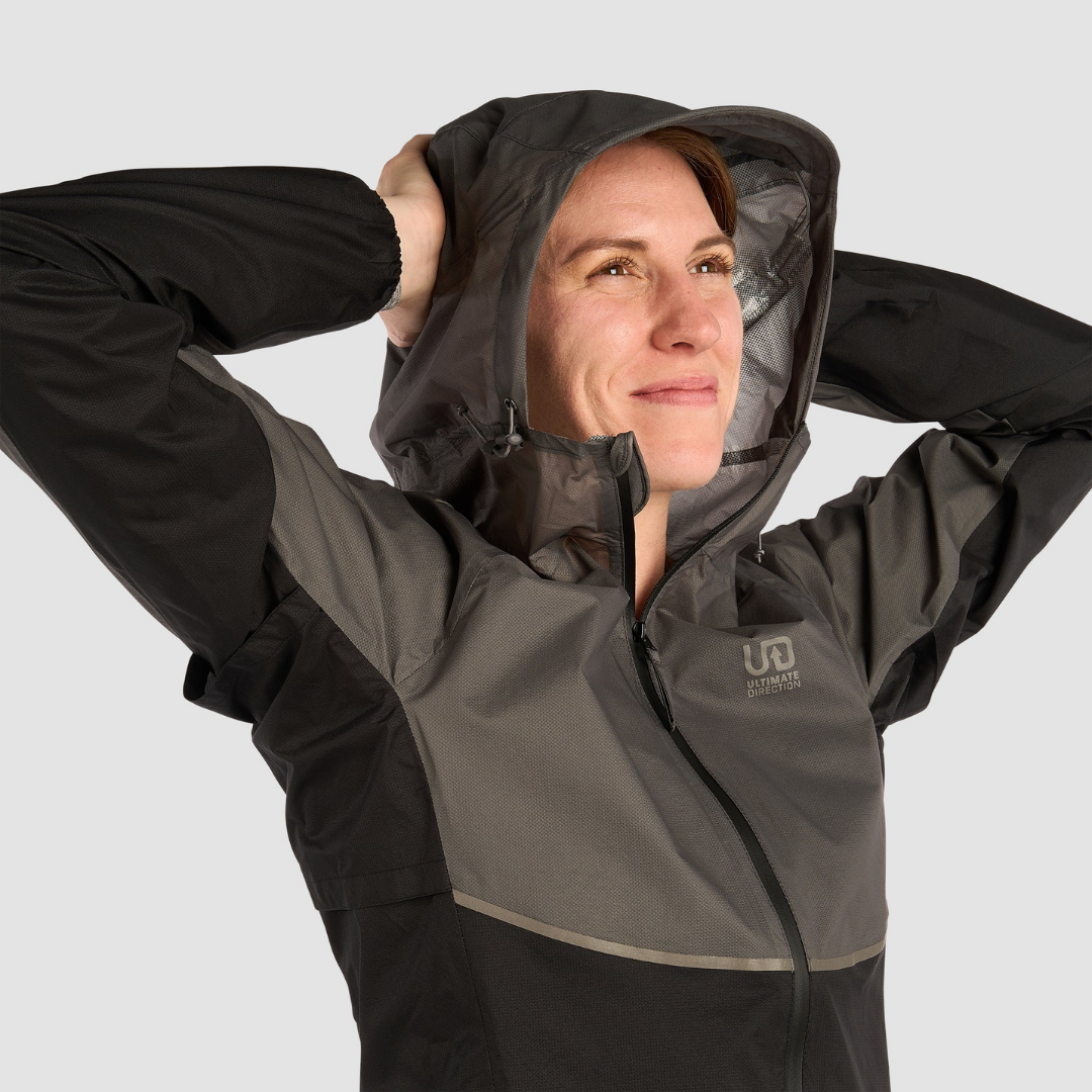 Ultimate Direction Women's Ultra Jacket - Lightweight Waterproof Running Jacket for Hiking & Outdoor Adventures