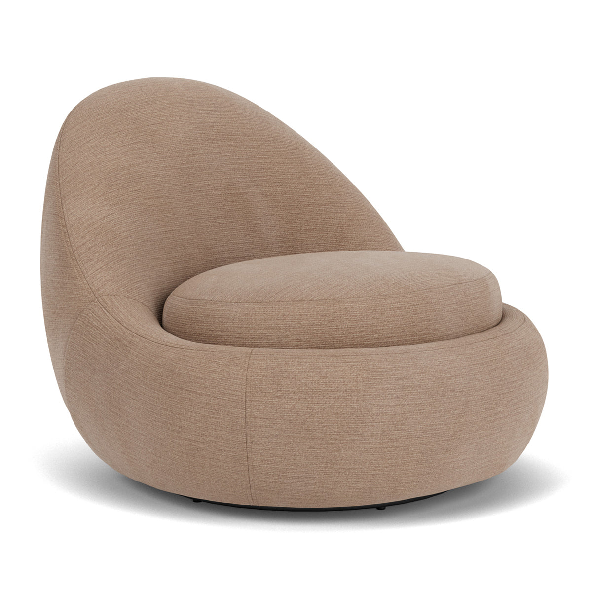 Babette Fabric Swivel Armchair - Modern Living Room Accent Chair with 360° Rotation | Perfect for Home Office, Lounge & Reading Nook