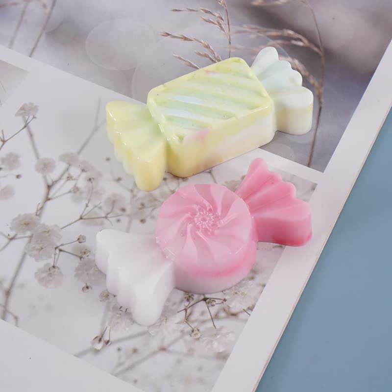 Premium Sugar Candy Shaped Silicone Resin Molds for UV Resin Jewelry Making - DIY Handcraft Jewelry Molds for Pendants, Earrings & Charms - Perfect for Crafters, Artists & Resin Enthusiasts