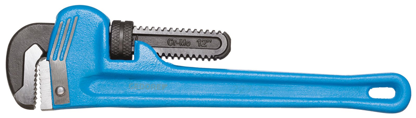 GEDORE 227 8-Inch Pipe Wrench - Heavy Duty Steel Plumber's Tool for Plumbing, HVAC & DIY Projects - Perfect for Tightening & Loosening Pipes