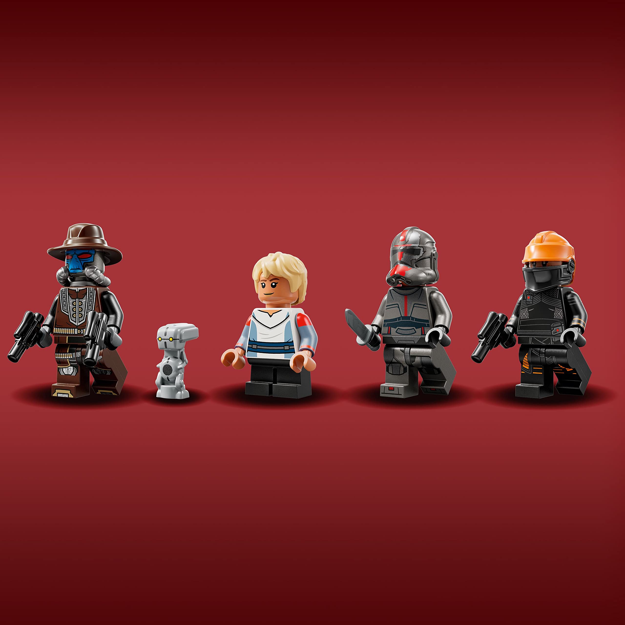 LEGO Star Wars The Justifier 75323 Building Set - Cad Bane Minifigure & Todo 360 Droid | Bad Batch Collection | Buildable Starship Toy for Kids, Boys & Girls | Perfect Gift for Birthday & Space Adventure Play