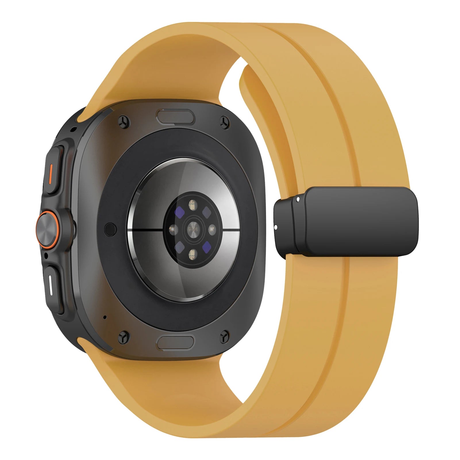 Magnetic Silicone Band for Samsung Galaxy Watch Ultra - Durable, Comfortable Strap for Workout, Running & Outdoor Activities