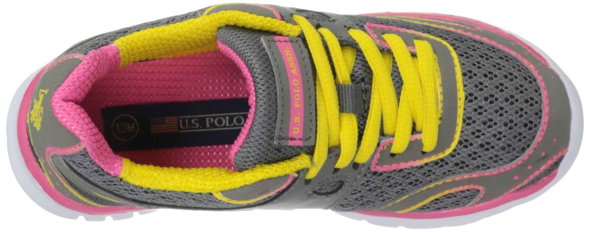 U.S. Polo Assn. Radiant Running Shoes for Kids - Lightweight Athletic Sneakers for Boys & Girls - Perfect for School, Sports & Outdoor Play