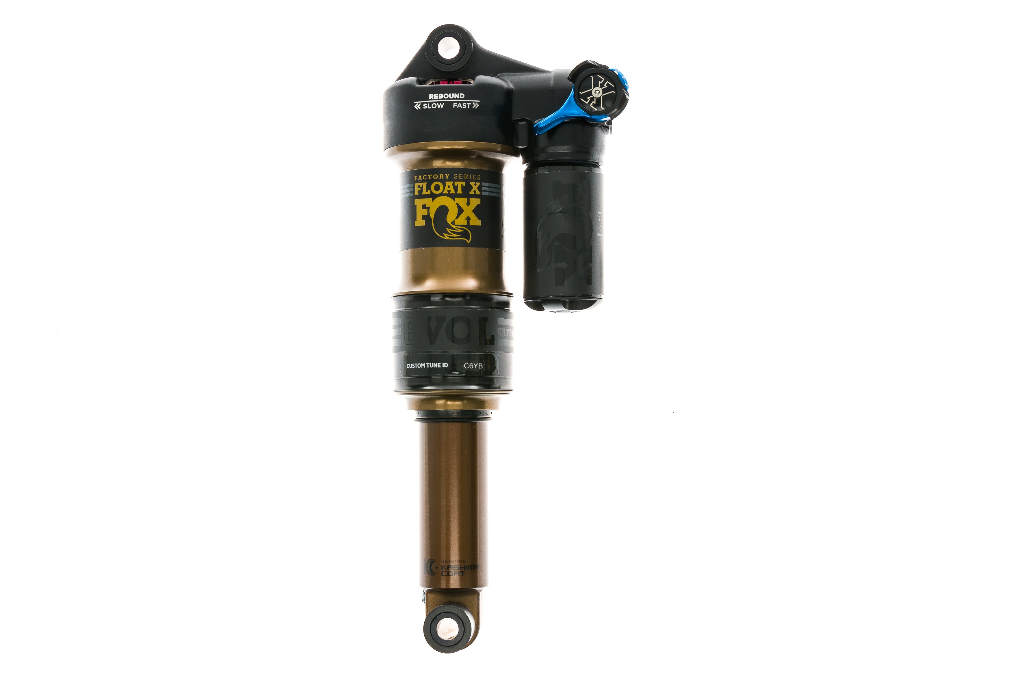2017 Fox Float Factory Series EVOL 8.5 x 2.5 Rear Shock Absorber - High-Performance MTB Suspension for Downhill & Enduro Bikes | Perfect for Trail Riding & Mountain Biking Adventures