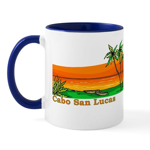 White/Navy Inside - Cabo San Lucas, Mexico Mug