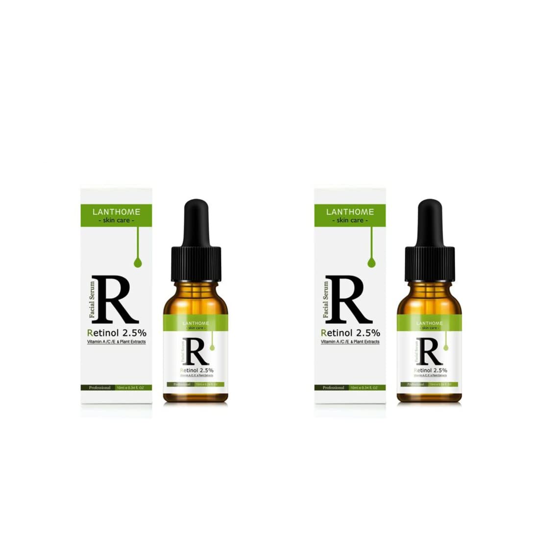 67Stores Retinol Face Serum for Anti-Aging & Brightening - Pack of 2 | Reduce Wrinkles & Dark Spots | Perfect for Night Skincare Routine & Daily Moisturizing