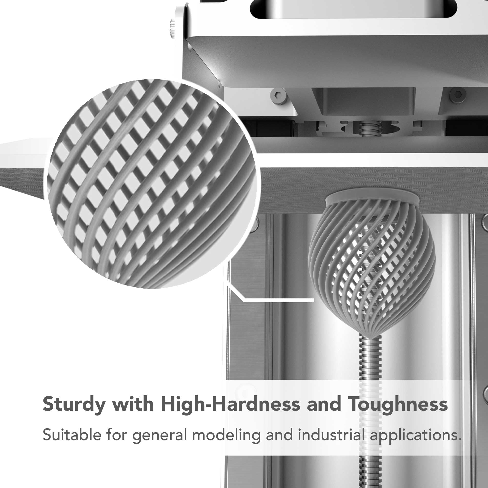 Phrozen Sonic Mighty 4K High Precision 3D Printer Bundle with 1KG ABS-Like Matt Gray Resin - Ideal for Miniatures, Jewelry & Dental Models