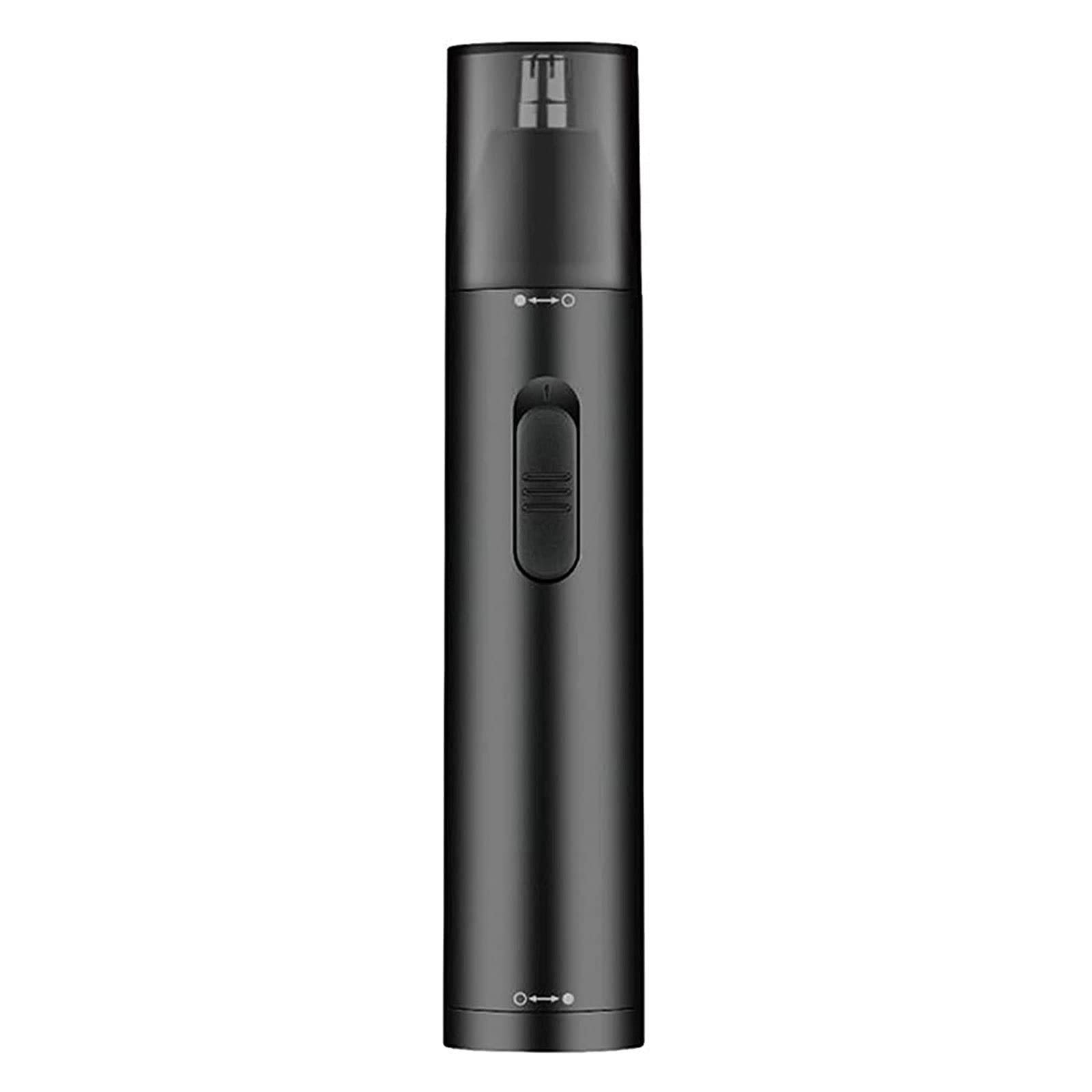 Professional USB Rechargeable Ear & Nose Hair Trimmer for Men & Women - Waterproof Dual Edge Blades for Easy Grooming - Perfect for Travel, Home & Salon Use