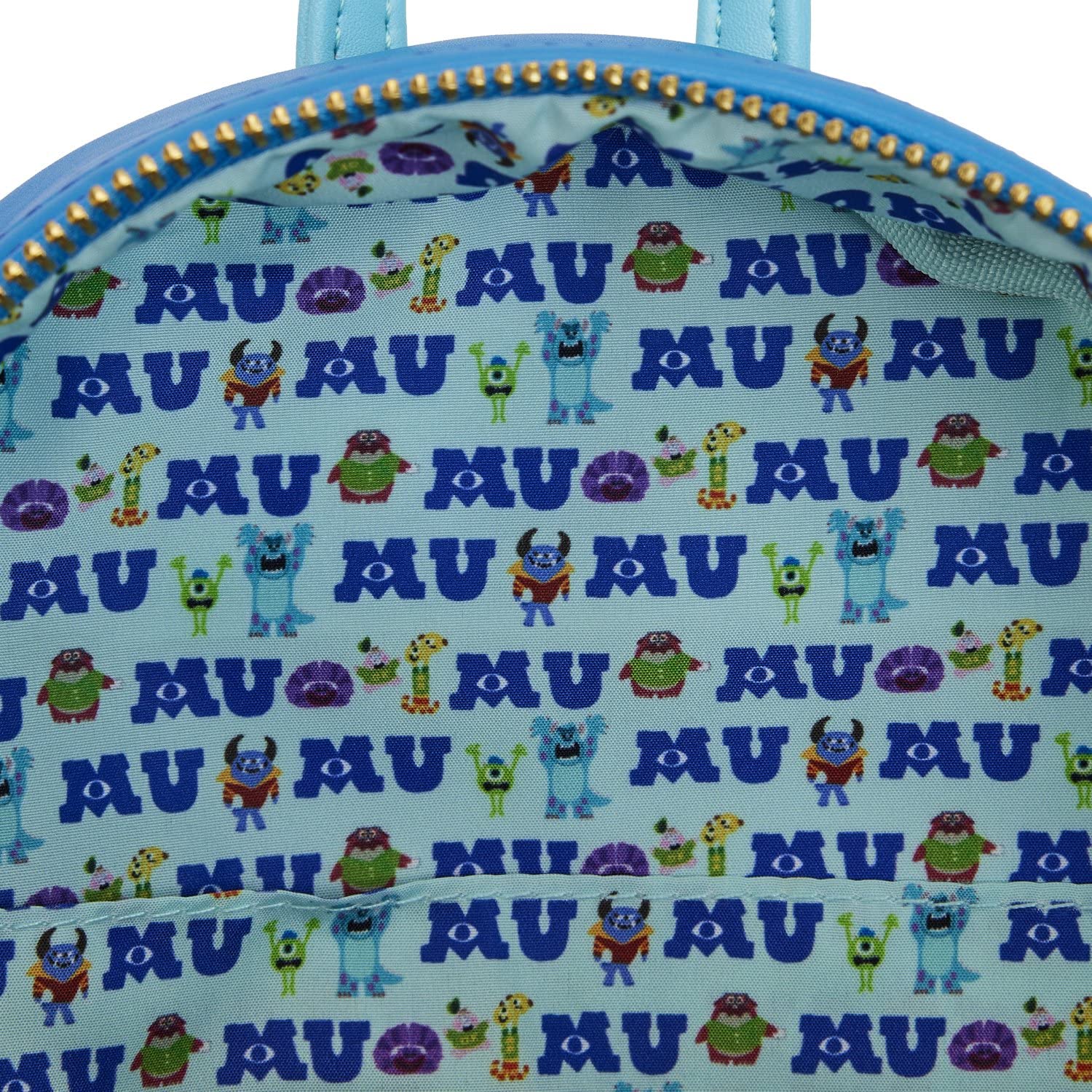 Loungefly Monsters University Scare Games Scene Mini Backpack - Disney Pixar Official Licensed Collectible for College Students & Fans - Perfect for School, Travel, and Comic Con Events