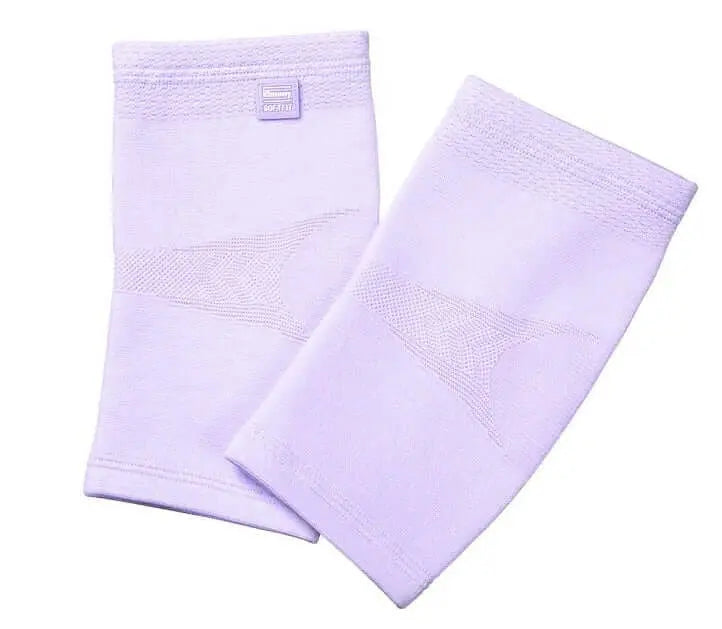 Kimony Knee Sleeve Support Brace for Running, Basketball & Workout - Breathable Compression Sleeve for Knee Pain Relief & Joint Support (Light Purple) - Ideal for Athletes, Gym Enthusiasts & Active Lifestyles