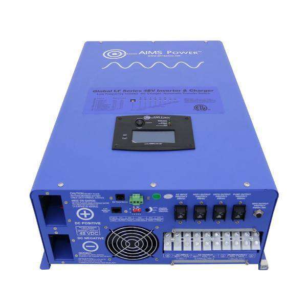Aims Power PICOGLF80W48V240VS 8000 Watt Pure Sine Wave Inverter Charger - ETL Certified for Home, RV & Marine Power Backup