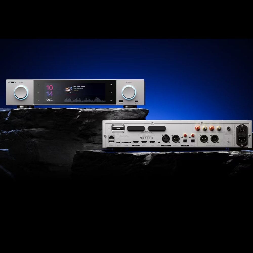 FiiO S15 AK4191+AK4499EX High-Resolution Desktop Audio Streamer | Professional DAC & Headphone Amplifier | Perfect for Home Studio, Audiophile Listening & Music Production