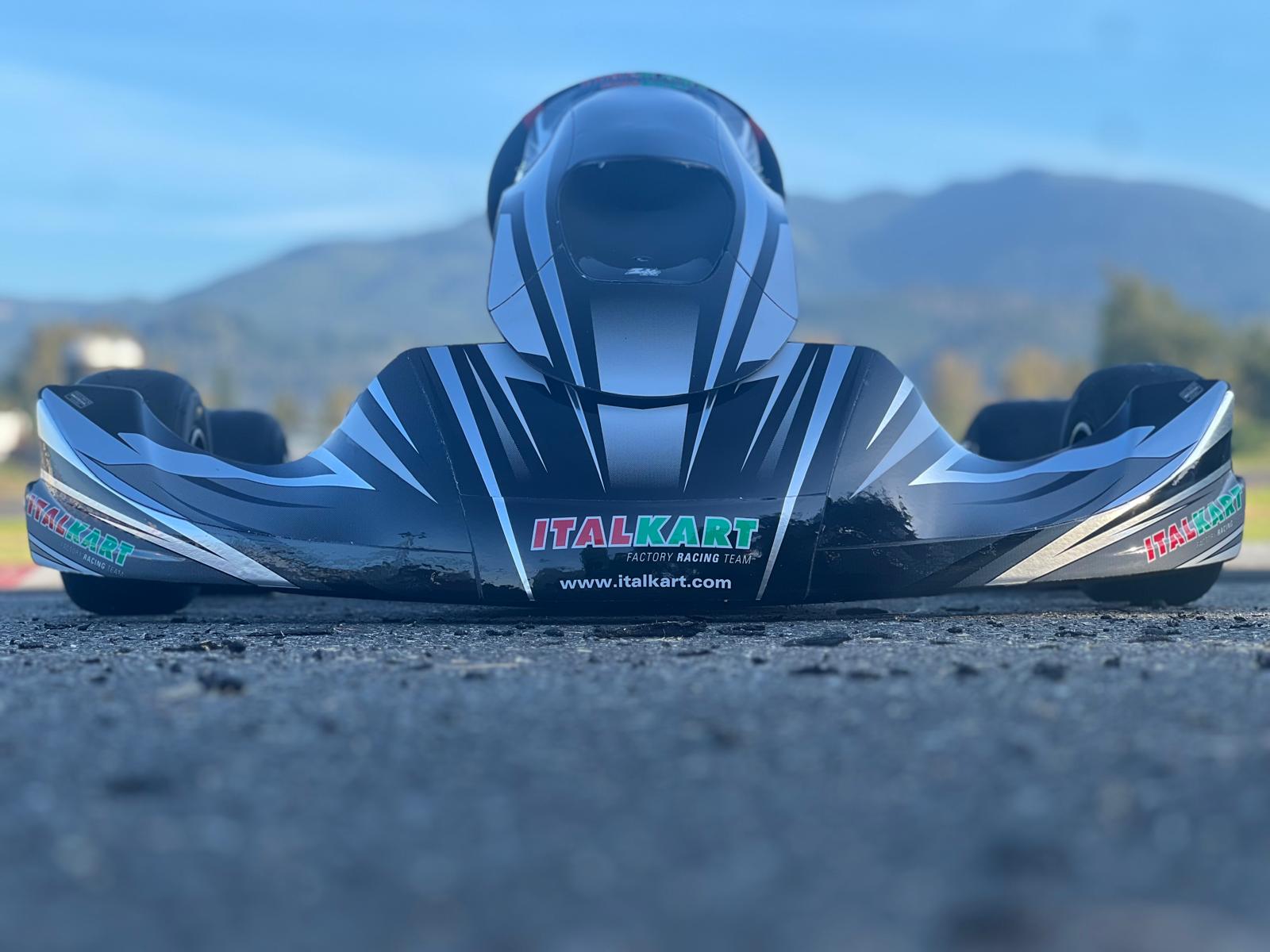 2025 Italkart Laguna KF/Tag Chassis - Premium Black Edition Racing Kart Frame for Competitive Karting | Perfect for Track Racing & Professional Karting Events
