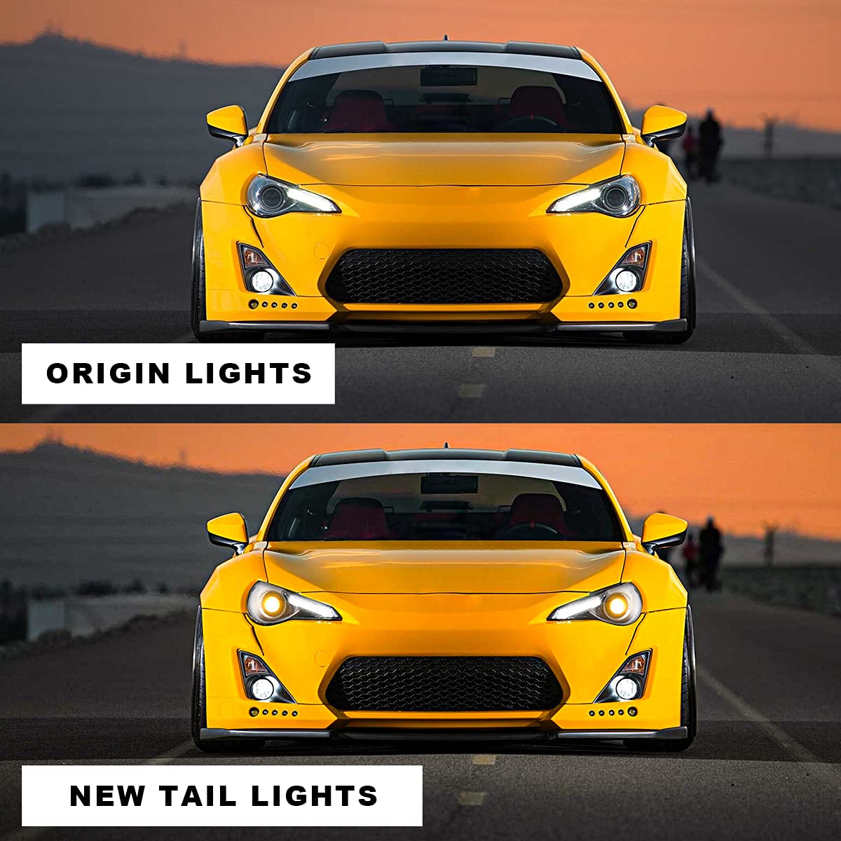 Nixon Offroad LED Headlights Assembly for 2013-2016 Scion FR-S & 2017-2020 Toyota 86 | High/Low Beam Headlight Pair with DRL for 2013-2020 Subaru BRZ | Left & Right Side Replacement | Perfect for Night Driving & Off-Road Adventures