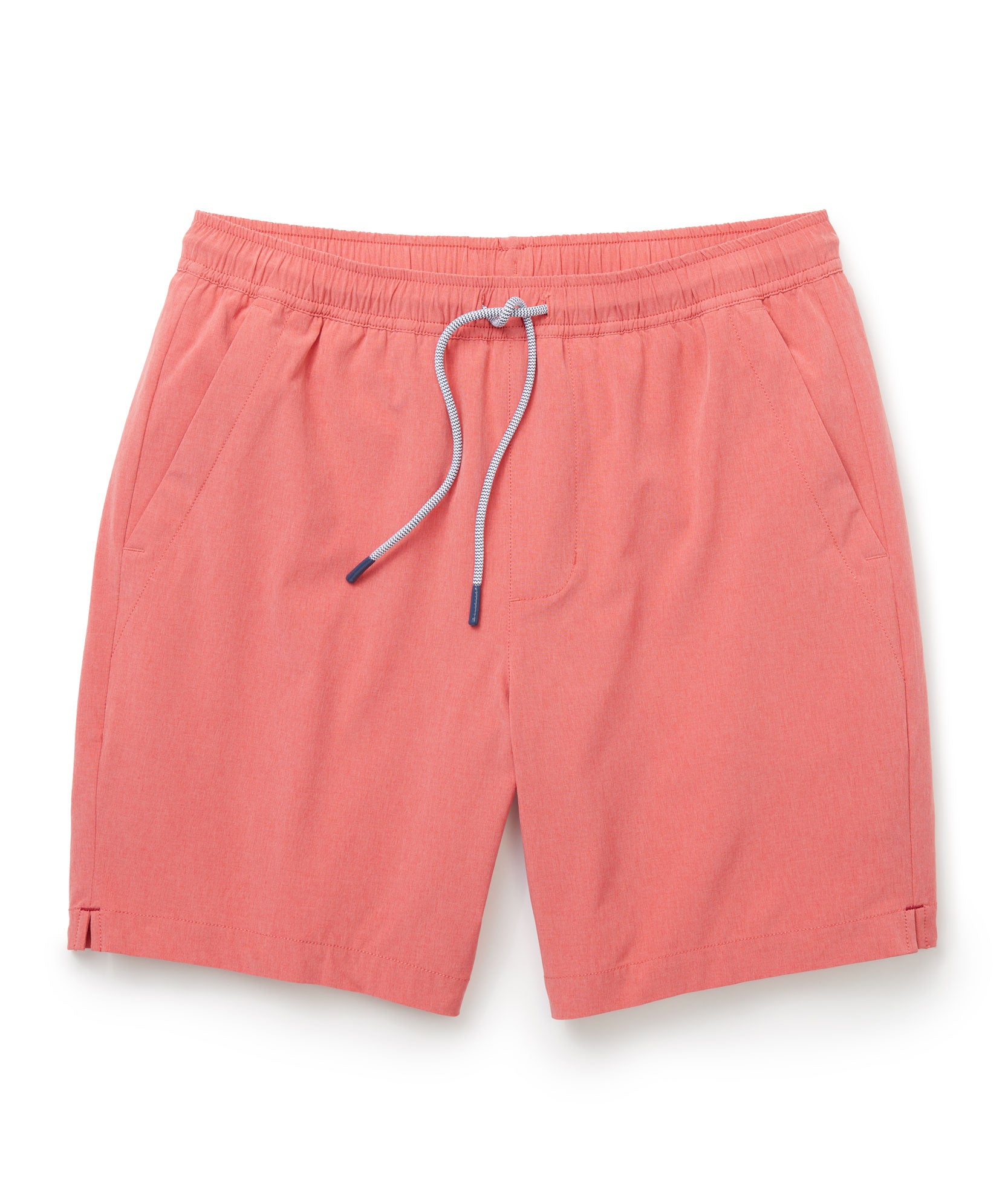 Premium Solid Color Swim Trunks for Men - Faded Rose Quick-Dry Beach Shorts | Perfect for Swimming, Surfing, and Summer Vacations