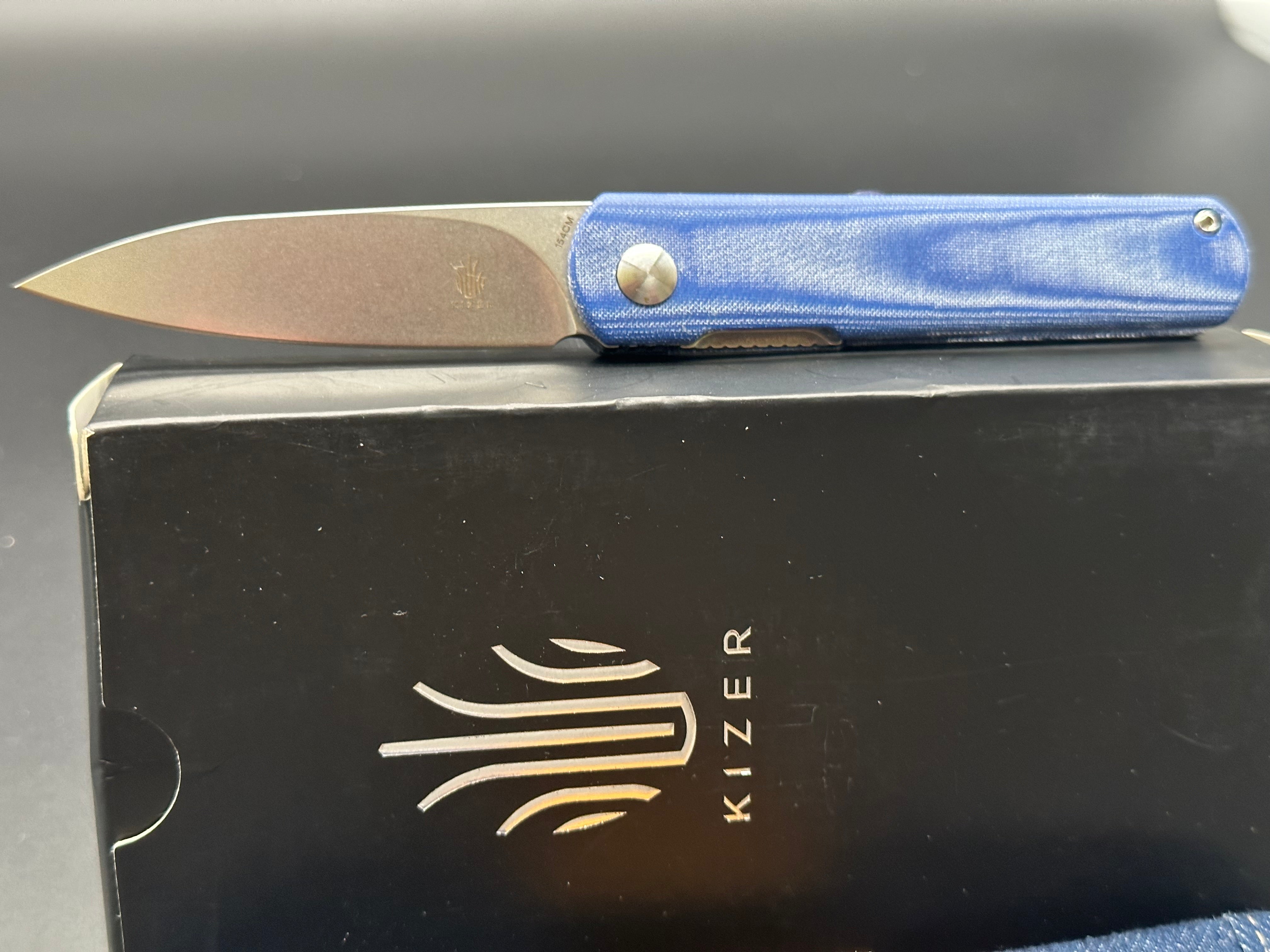 Kizer Feist Folding Pocket Knife - Premium EDC Knife for Outdoor, Camping & Everyday Carry | High-Quality Stainless Steel Blade & Ergonomic Handle