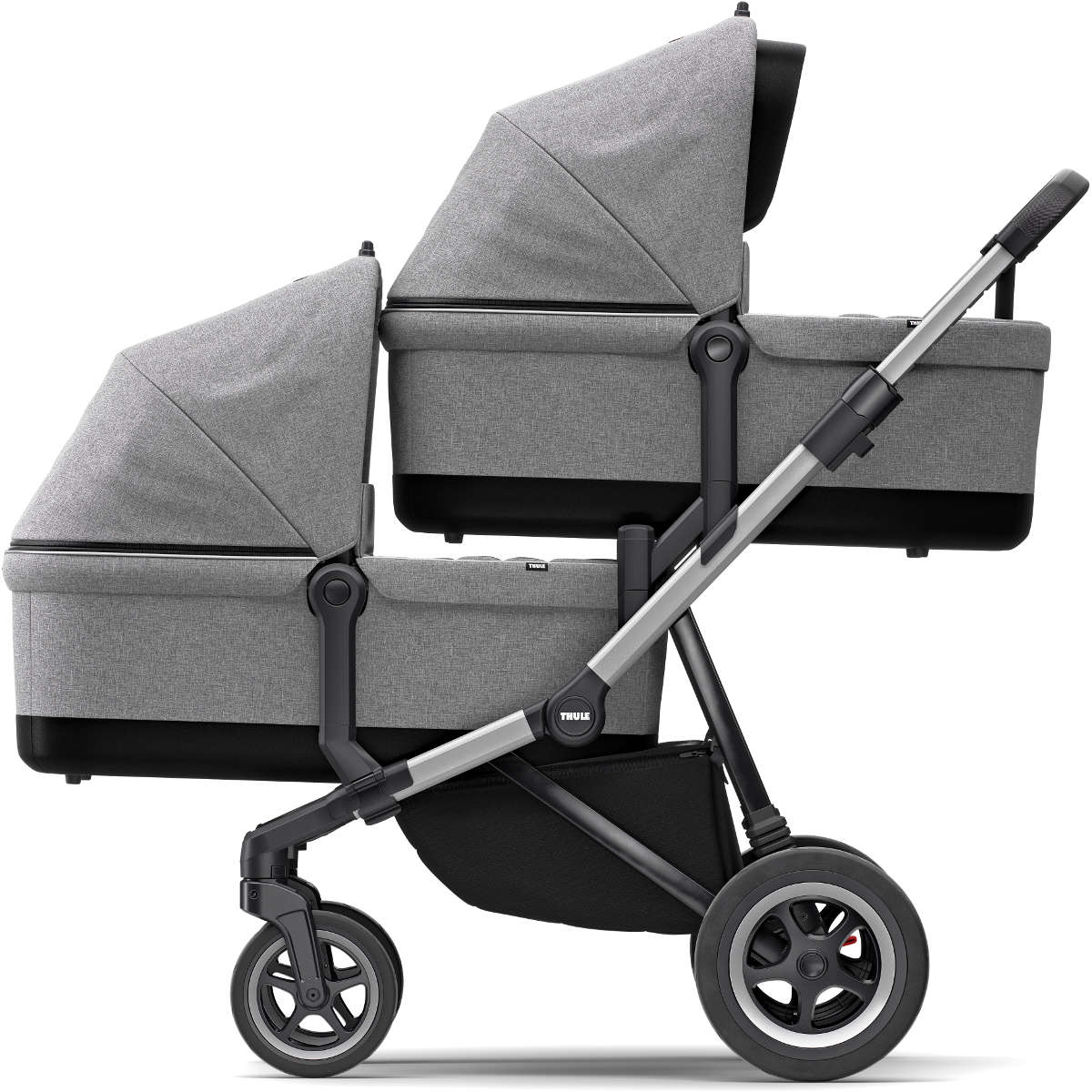 Thule Sleek Bassinet - Lightweight & Portable Baby Crib for Travel | Compact Foldable Design for Car, Airplane & Home Use | Safe & Comfortable Newborn Sleeping Solution
