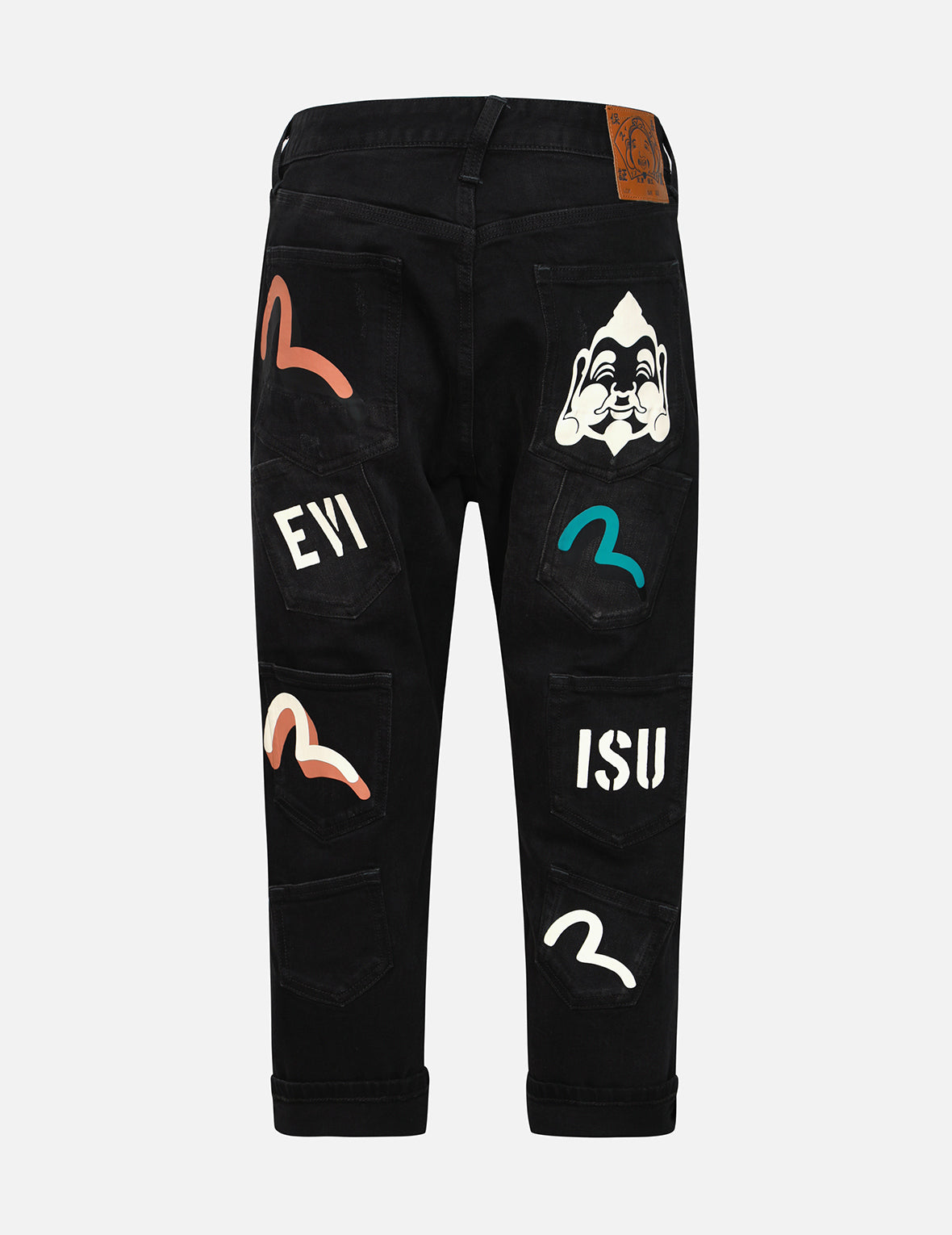 Stylish Multi-Pocket Cropped Fit Jeans for Women | Trendy Printed Denim Pants | Perfect for Casual Outings, Streetwear & Fashion Looks