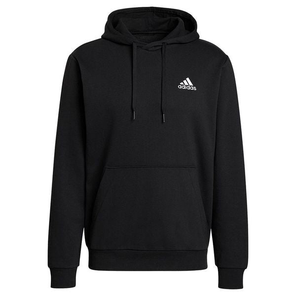Adidas Men's Feel Cozy Hoodie - Soft & Comfortable Pullover Sweatshirt for Casual Wear, Gym & Outdoor Activities