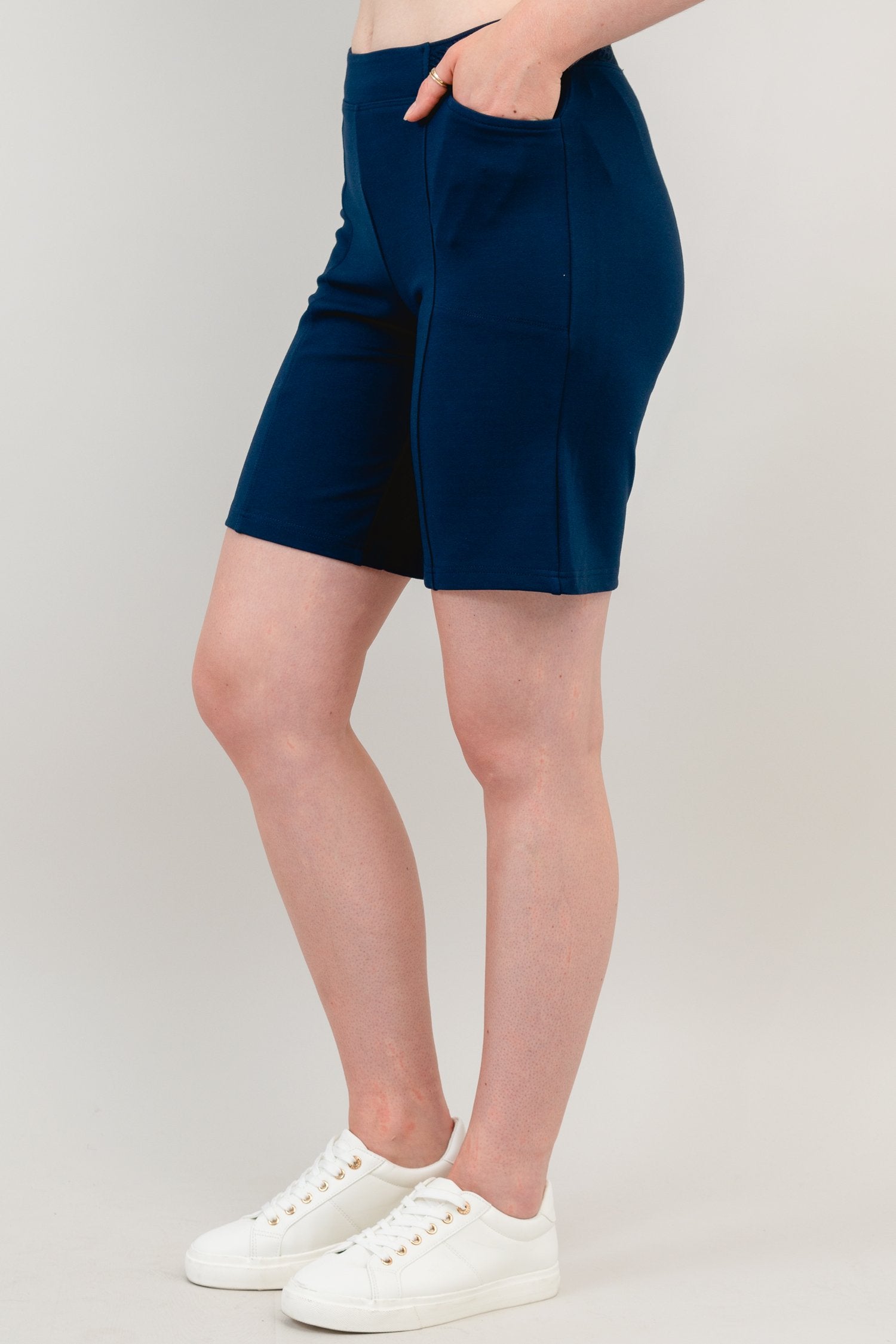 Premium Cayman Modal Shorts for Men - Comfortable Indigo Blue Casual Shorts - Perfect for Beach, Travel & Summer Outfits