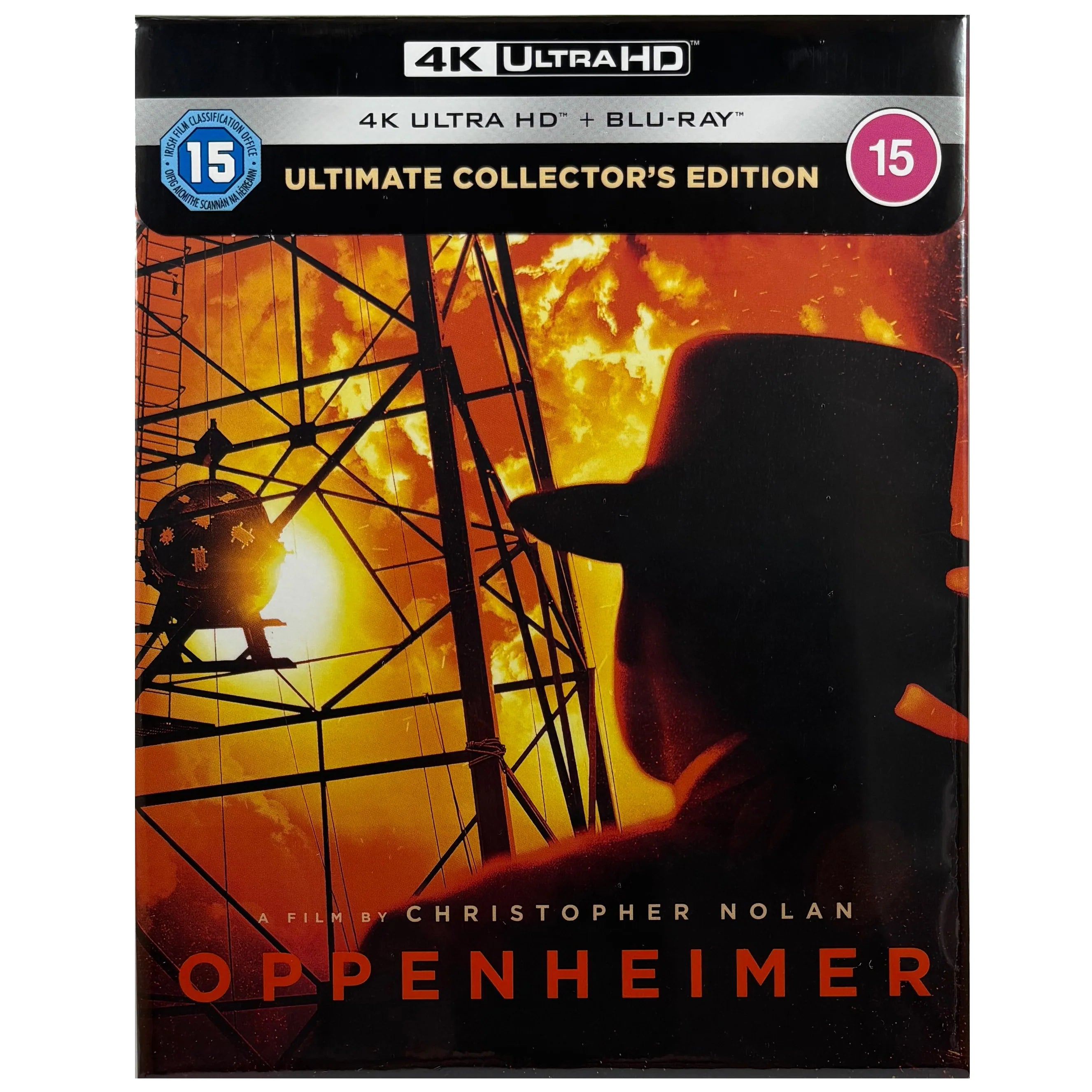 Oppenheimer Limited Edition 4K UHD + Blu-ray | Christopher Nolan Movie | Best Gift for Film Lovers | Home Theater & Movie Night Essential