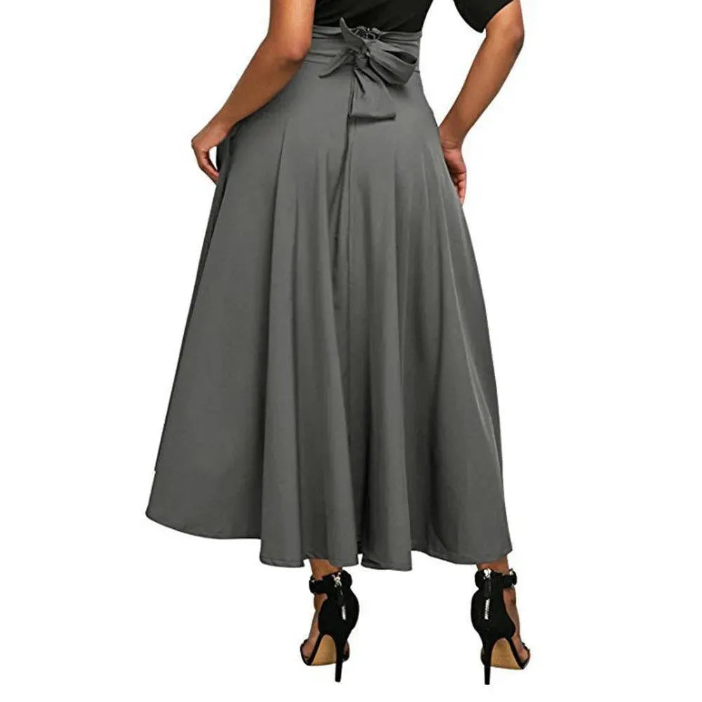 Stylish Women's Maxi Skirts with Pockets - Flowy Long Skirts for Summer, Beach, Travel & Casual Wear