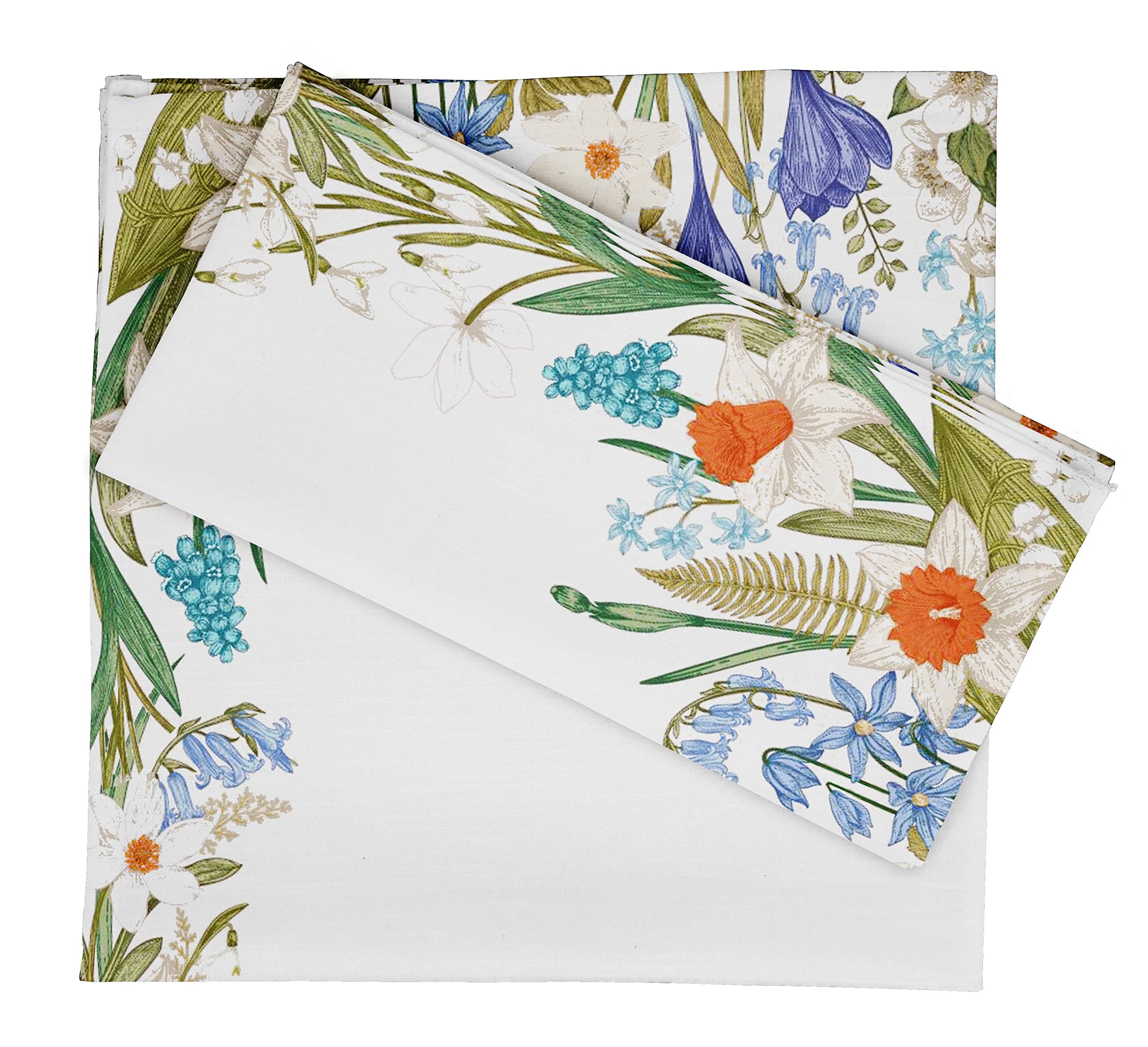 Premium Cotton Printed Reusable Napkins Set of 6 - 20