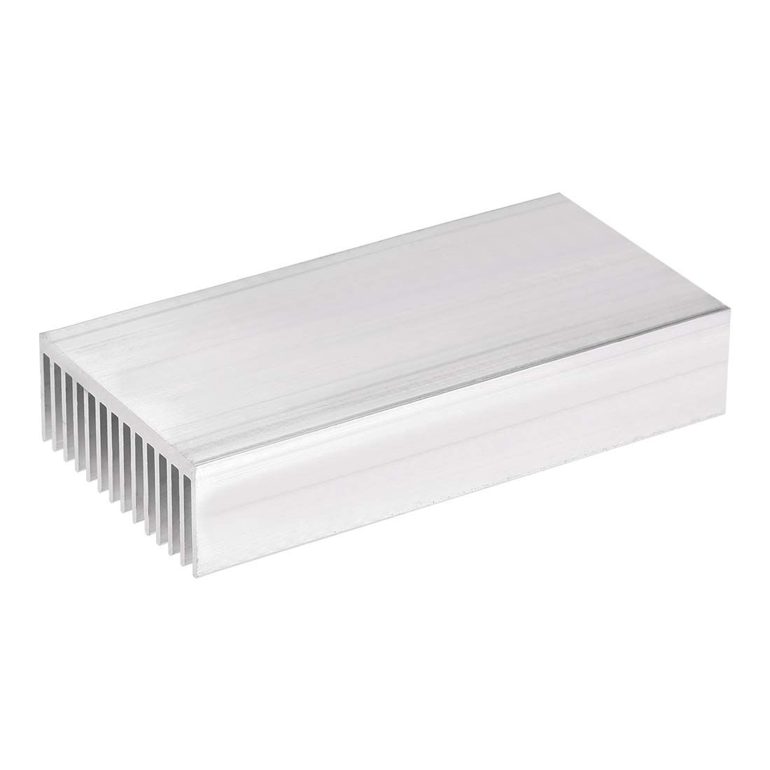 High-Performance Aluminum Heatsink for MOS GPU IC Chip Cooling - 100x50x20mm Silver Heat Sink - Perfect for PC Builds, Electronics Cooling & DIY Projects