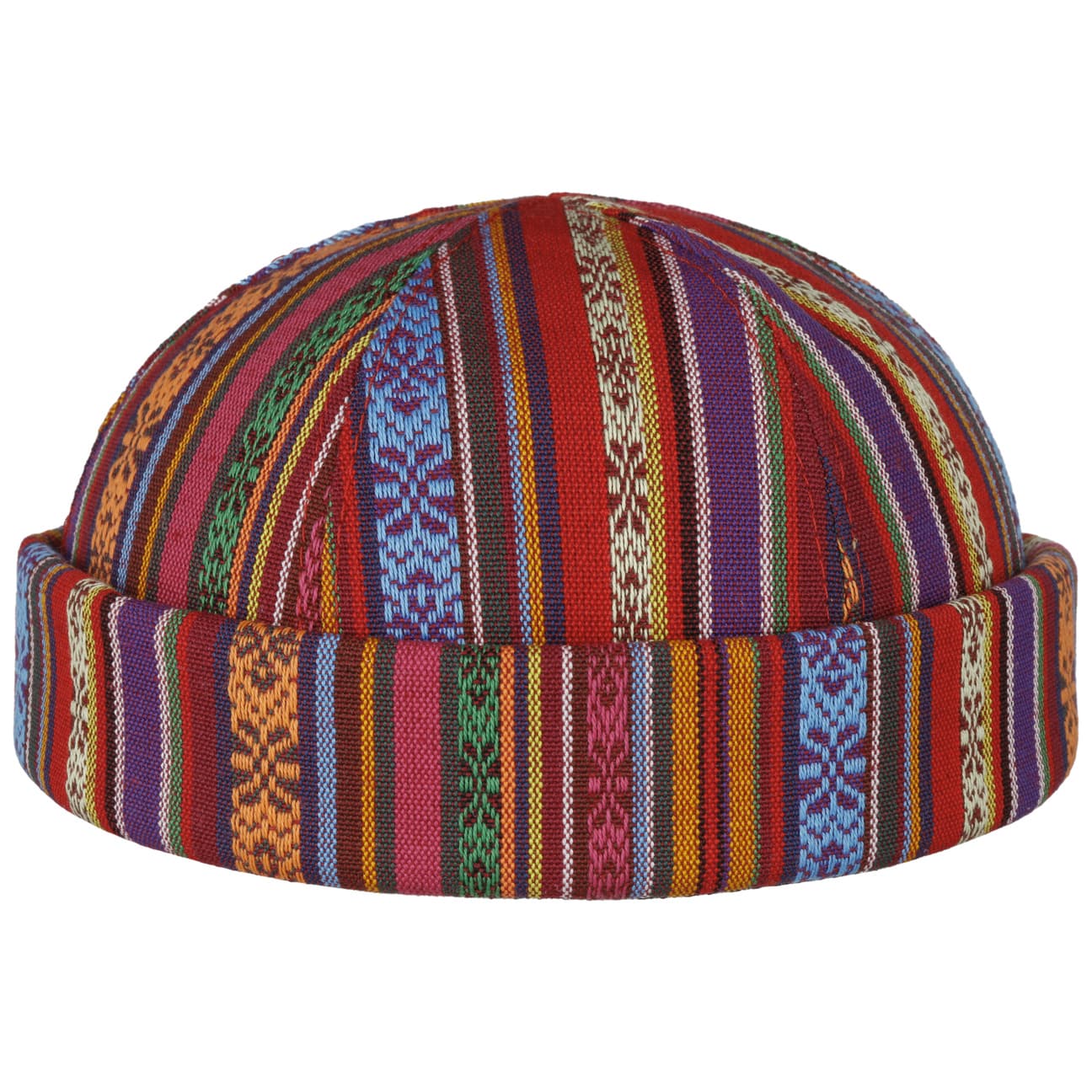 Lierys Men's Fresh Stripes Docker Hat - Classic Cotton Baseball Cap for Casual & Outdoor Wear - Perfect for Fishing, Hiking, and Everyday Style