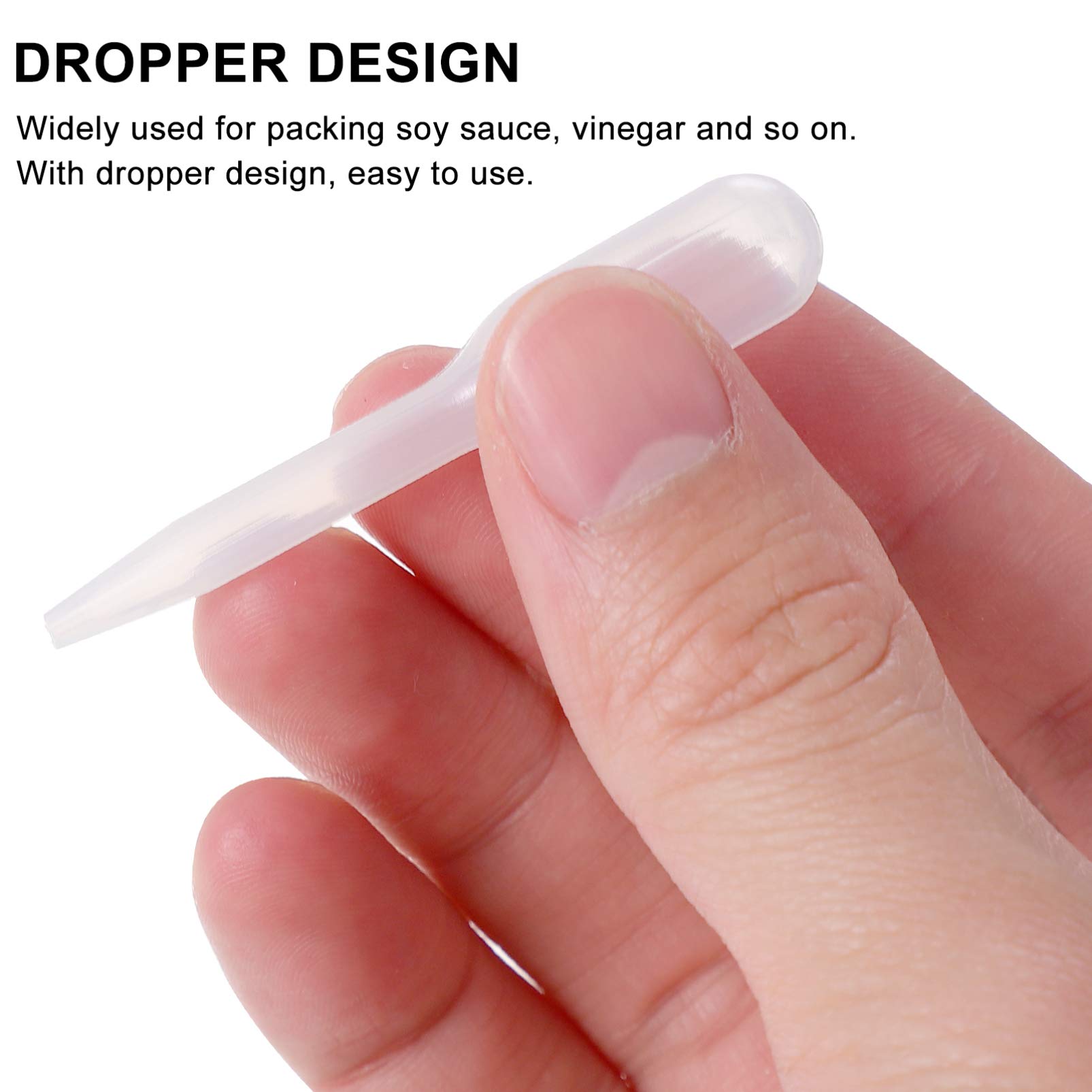Angoily Mini Soy Sauce Dispenser - Refillable Seasoning Bottle with Drip Tube for Vinegar, Soy Sauce & Condiments | Perfect for Home, Kitchen, Restaurant & Lunch Box Accessories