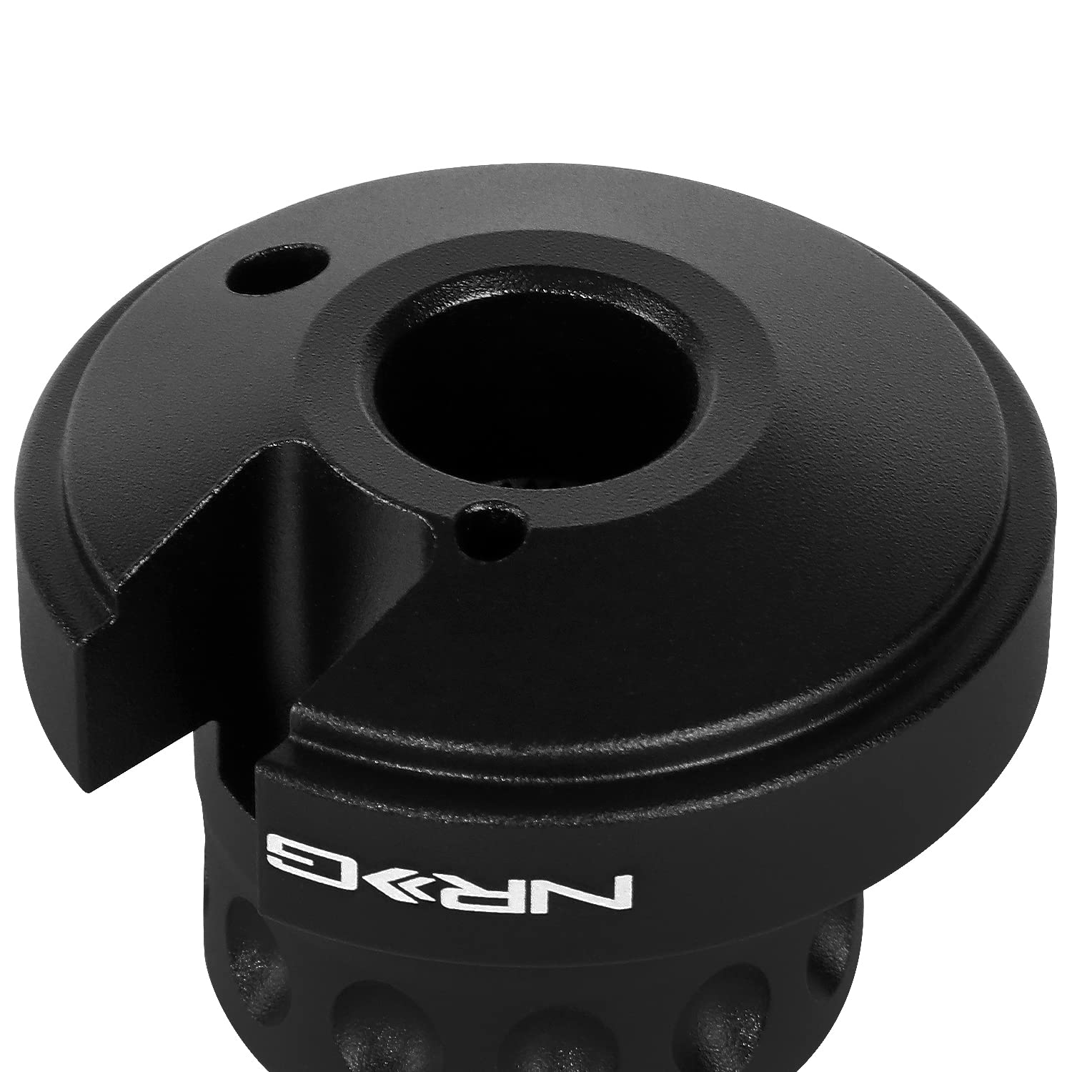 NRG Innovations SRK-RL170H-BK Steering Wheel Short Hub Adapter - Compatible with Dodge, GM, Chevy (1969-1994) & Buick, Cadillac, Oldsmobile (1969+) - Perfect for Car Racing, Drifting & Custom Builds