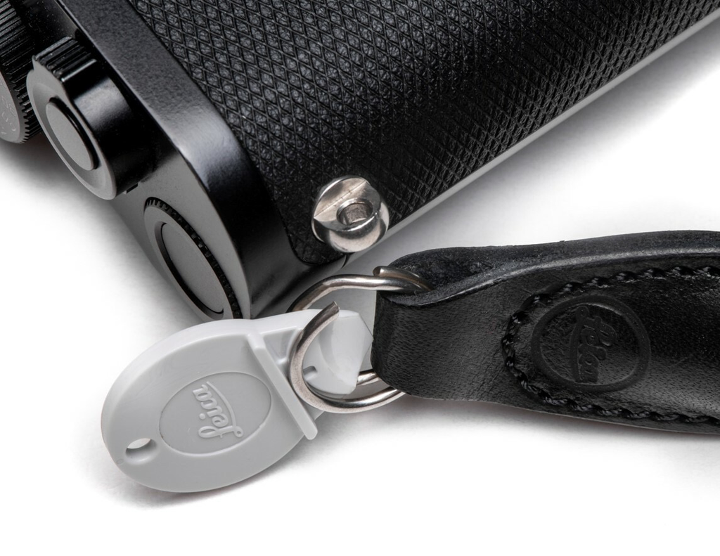 Leica Rope Camera Strap - 126cm Adjustable Black Nylon Neck Strap for DSLR, Mirrorless Cameras - Perfect for Travel, Hiking & Outdoor Photography