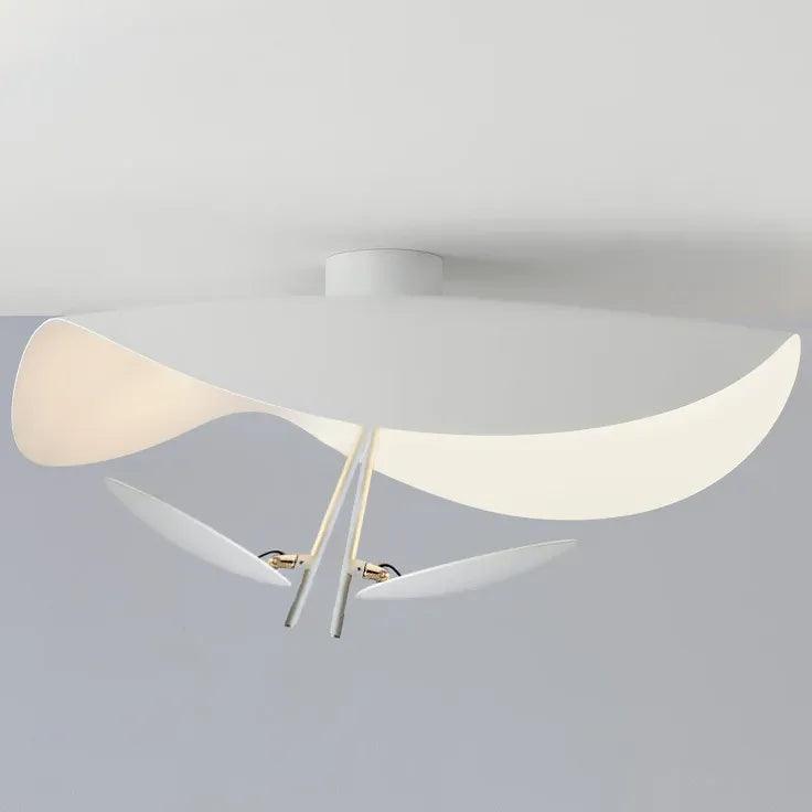 Modern Flush Mount Ceiling Light for Kitchen - Sleek Floating Clouds Design - Perfect for Dining Room, Bedroom & Hallway Lighting