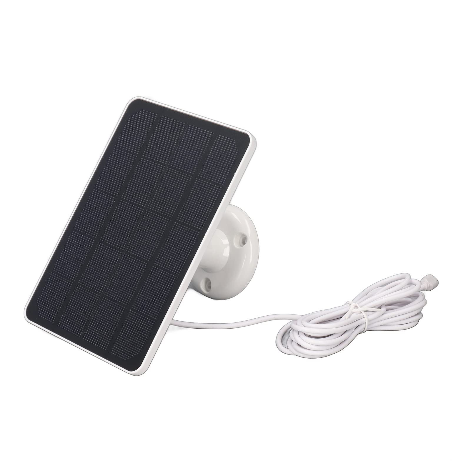 SUNGOOYUE 4W Solar Panel with Micro USB - Portable Solar Charger for Cameras, Phones & Small Appliances (White) - Perfect for Outdoor Adventures, Camping & Emergency Power Backup