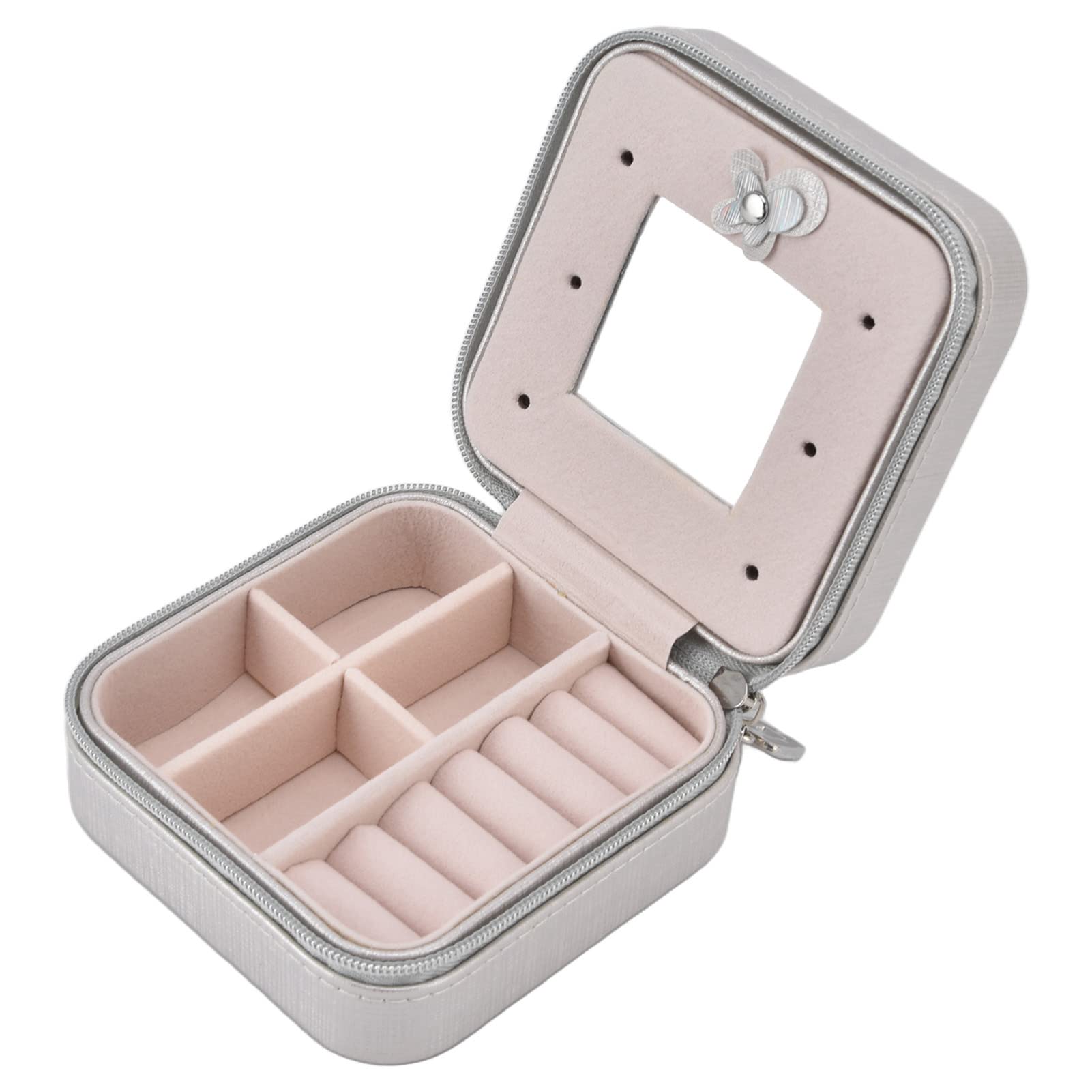 Large Capacity Travel Jewelry Box - Flexible Storage Organizer for Rings, Bracelets & Necklaces | Portable Jewelry Case for Women, Perfect for Vacation & Daily Use