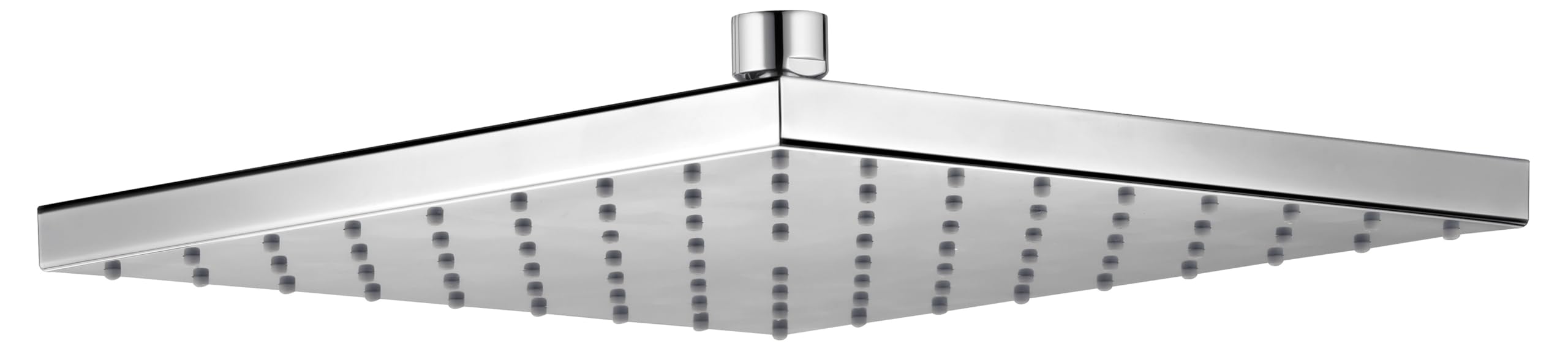 High Pressure 300 Series Chrome Plated Shower Head - Water Saving Rainfall Showerhead for Bathroom, Spa & Luxury Home Use