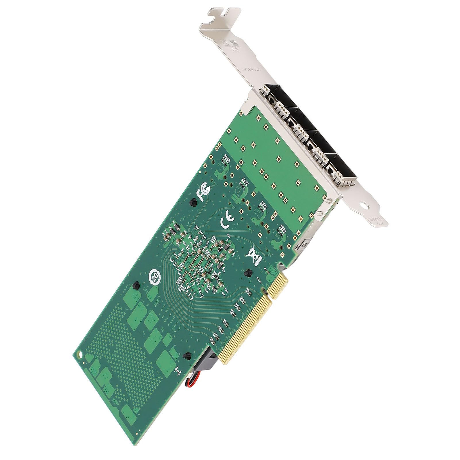 High-Speed BCM57840 PCIe X8 Network Card - Quad SFP28 & LC Fiber Port 10Gbps Ethernet Server Adapter for Data Centers, Cloud Computing, and High-Performance Networking