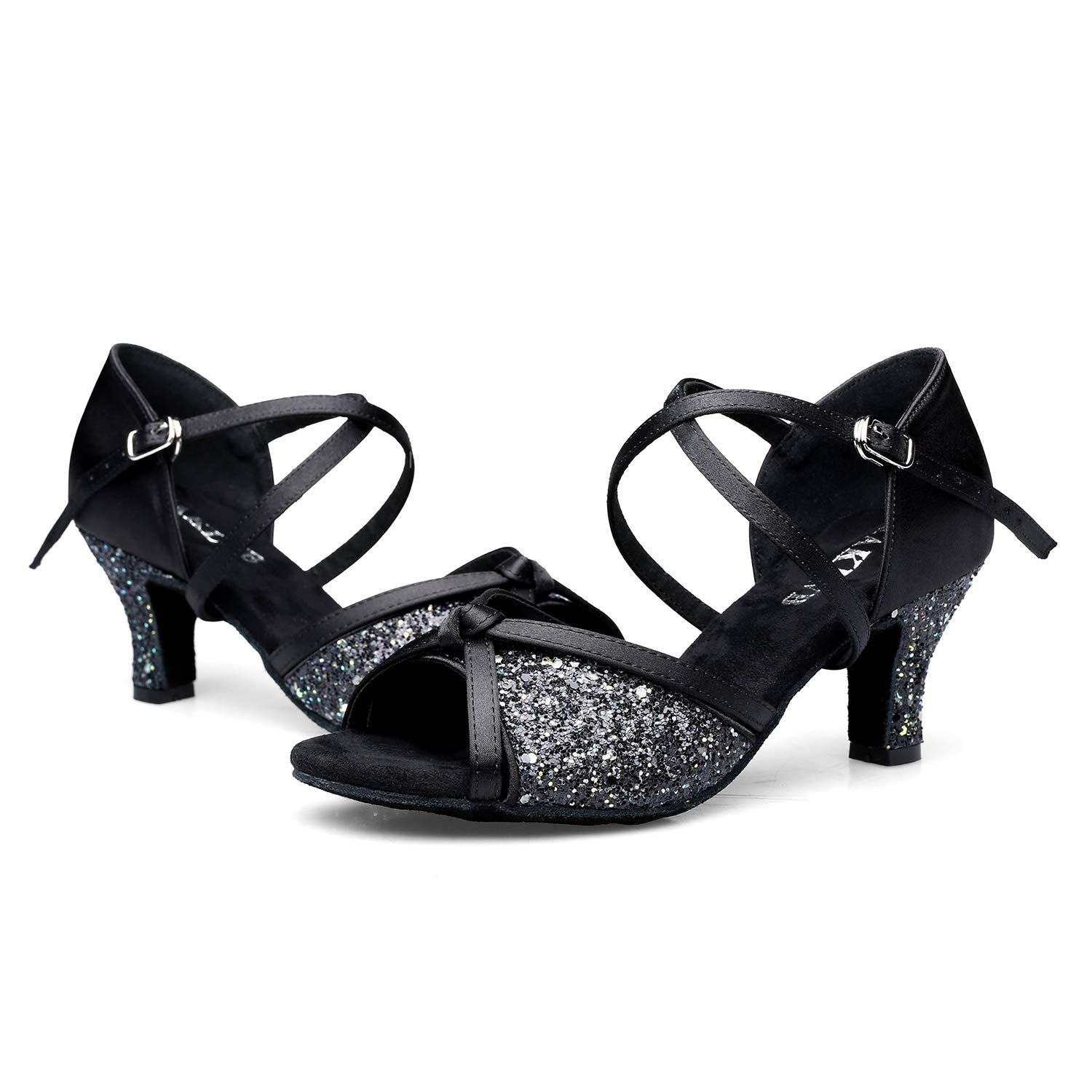 Women's Ballroom Dance Shoes - Professional Latin, Salsa & Bachata Dance Shoes for Practice & Performance | Perfect for Social Dancing, Competitions & Dance Classes