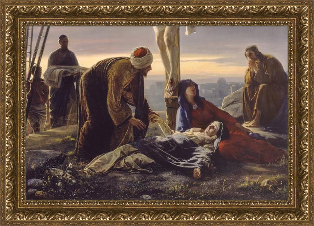 Cross by Carl Bloch - Beautiful Religious Wall Art for Home & Church Decor | Perfect for Gifts, Prayer Rooms & Spiritual Spaces