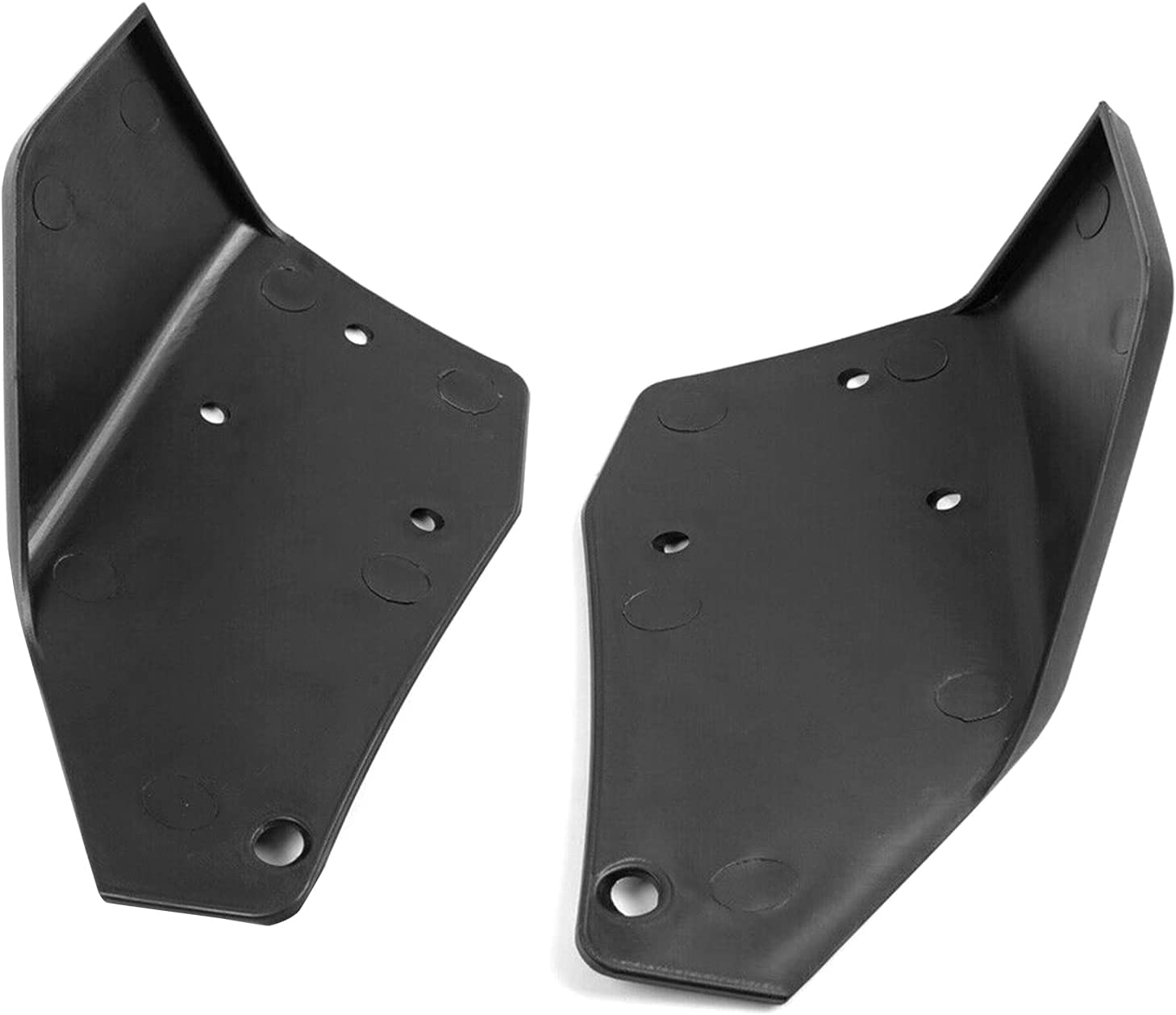 2015-2023 Ford Mustang GT Front Bumper Lip Spoiler Winglet - PP Material Aerodynamic Body Kit for Enhanced Style & Performance - Perfect for Street Racing & Car Shows