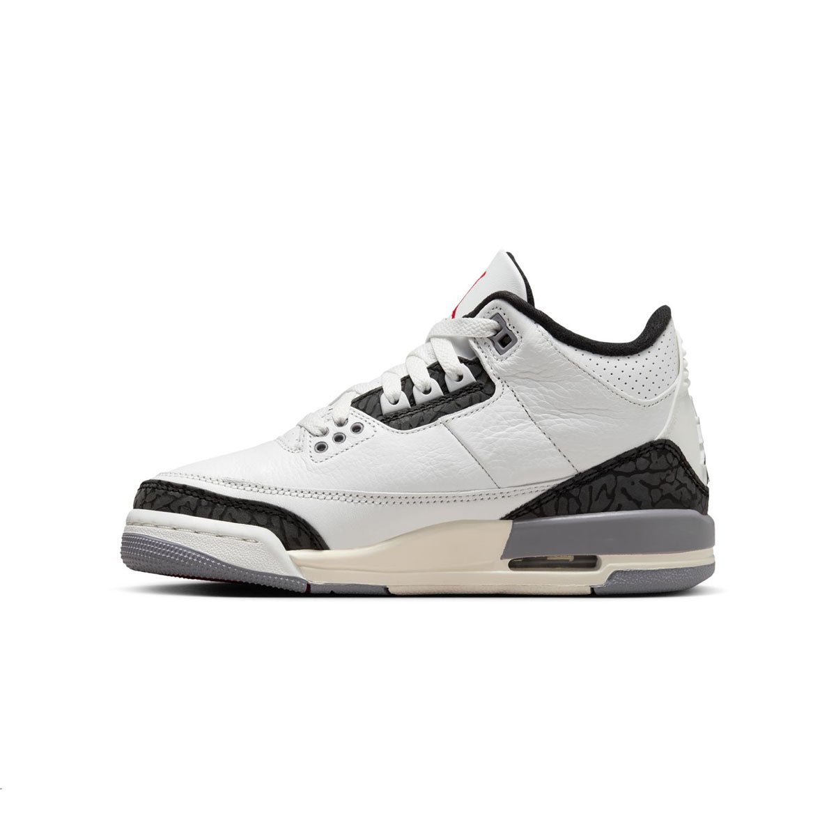 Air Jordan 3 Retro 'Cement Grey' Sneakers for Kids - Comfortable Basketball Shoes for Boys & Girls - Perfect for School, Sports & Casual Wear