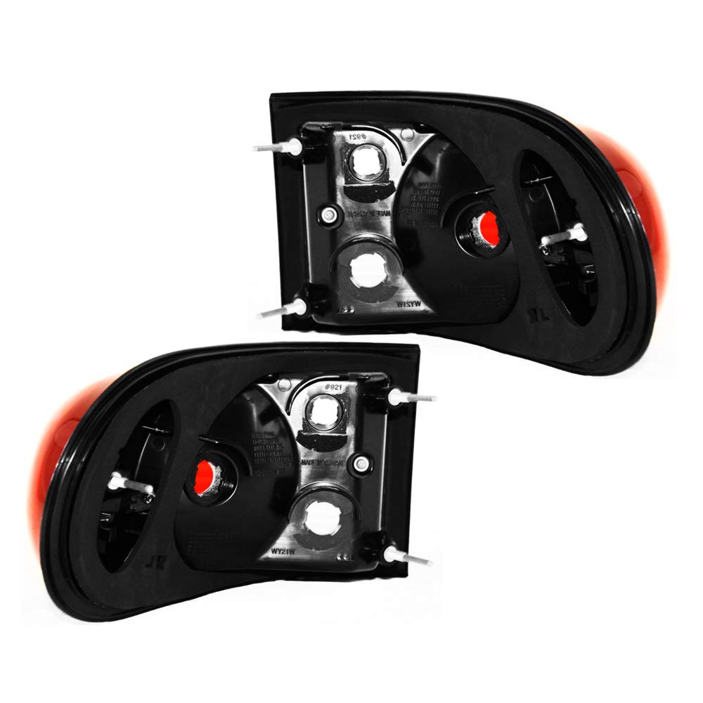OE Style Replacement Rear Brake Tail Lights Assemblies for 2007-2011 Toyota FJ Cruiser - Left Driver & Right Passenger Side Pair - Durable LED Lights for Off-Roading & Night Driving