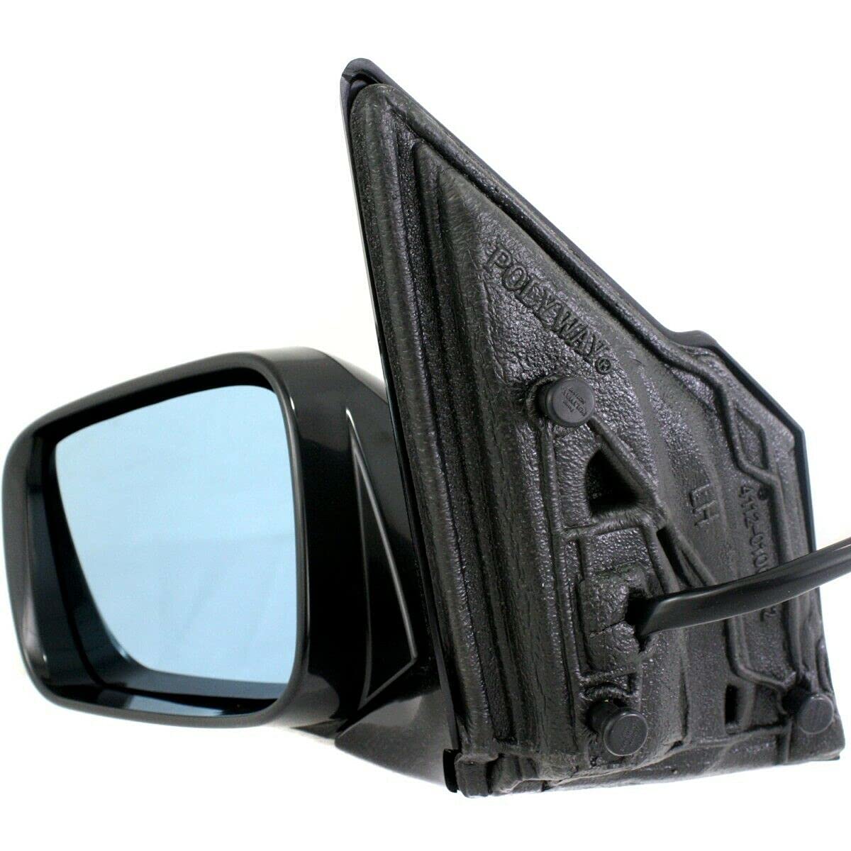 Left Side Heated Mirror Replacement for Acura MDX - Driver Side LH Power Heated Glass - Perfect for Winter Driving & Defrosting in Cold Weather