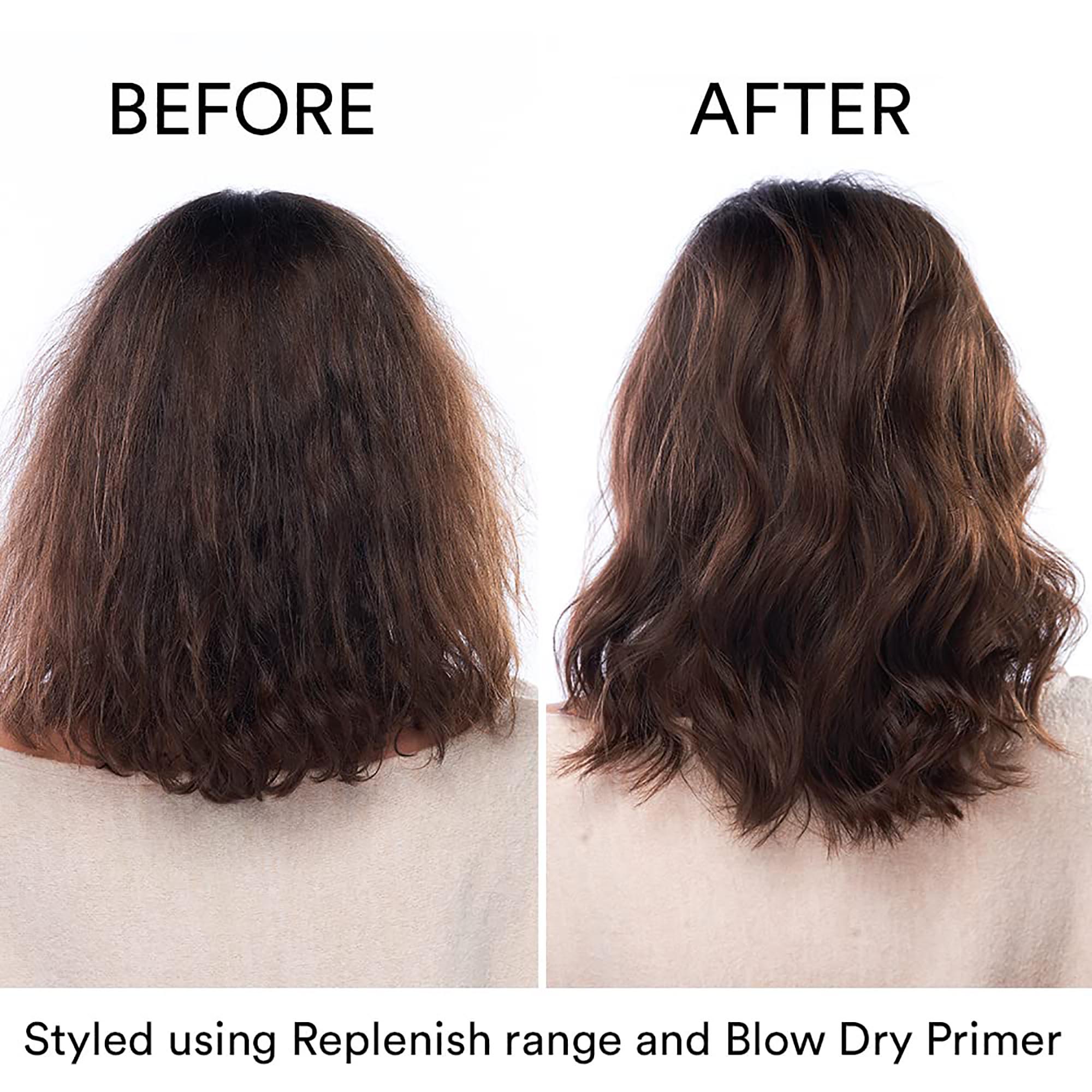 Authentic Beauty Concept Blow Dry Primer - Heat Protectant & Frizz Control for Smooth Salon-Quality Hair - Perfect for Daily Styling & Special Occasions
